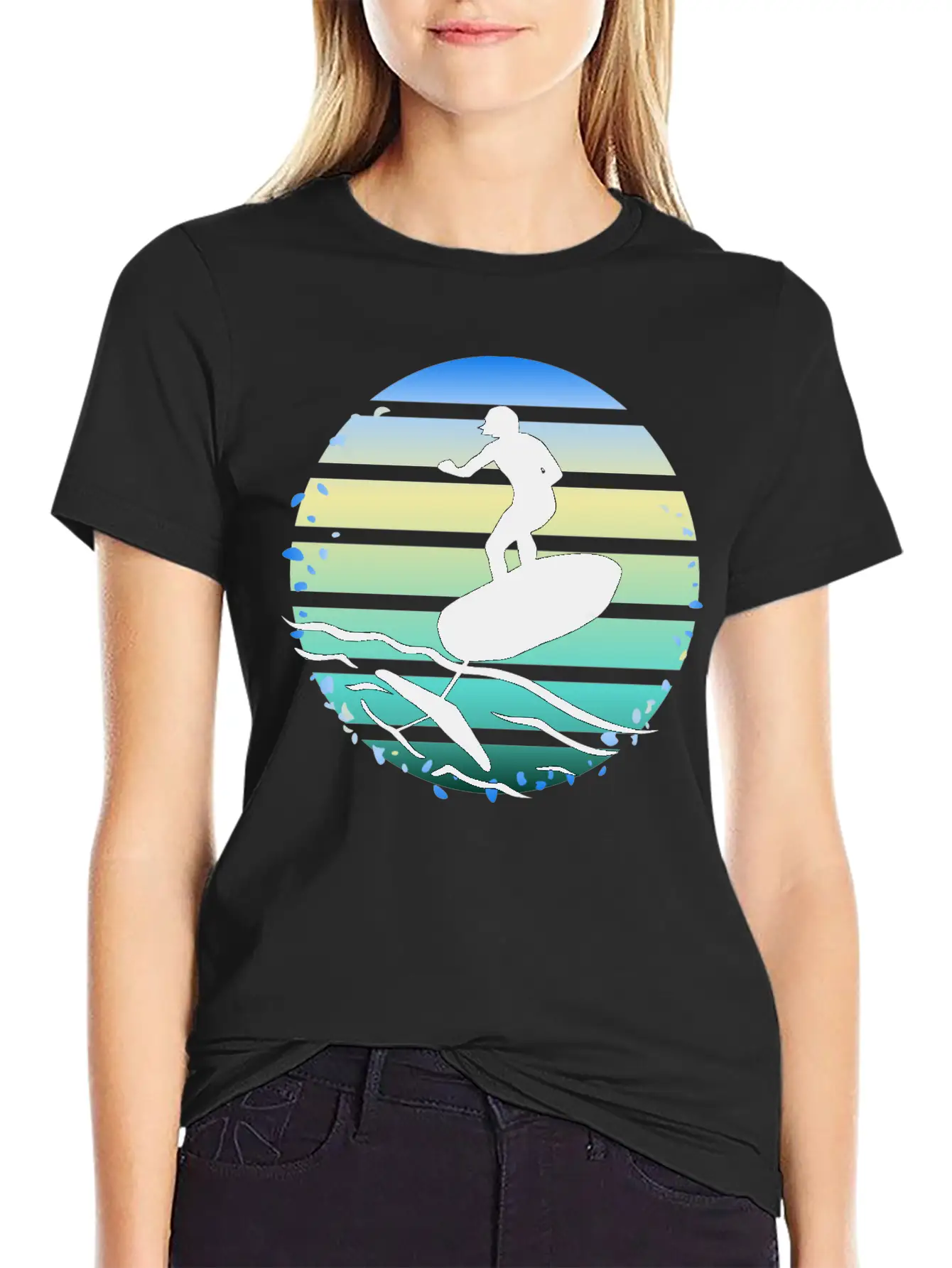 Foil Pumping Unisex Casual T-Shirt – Clean Design For Daily Comfort