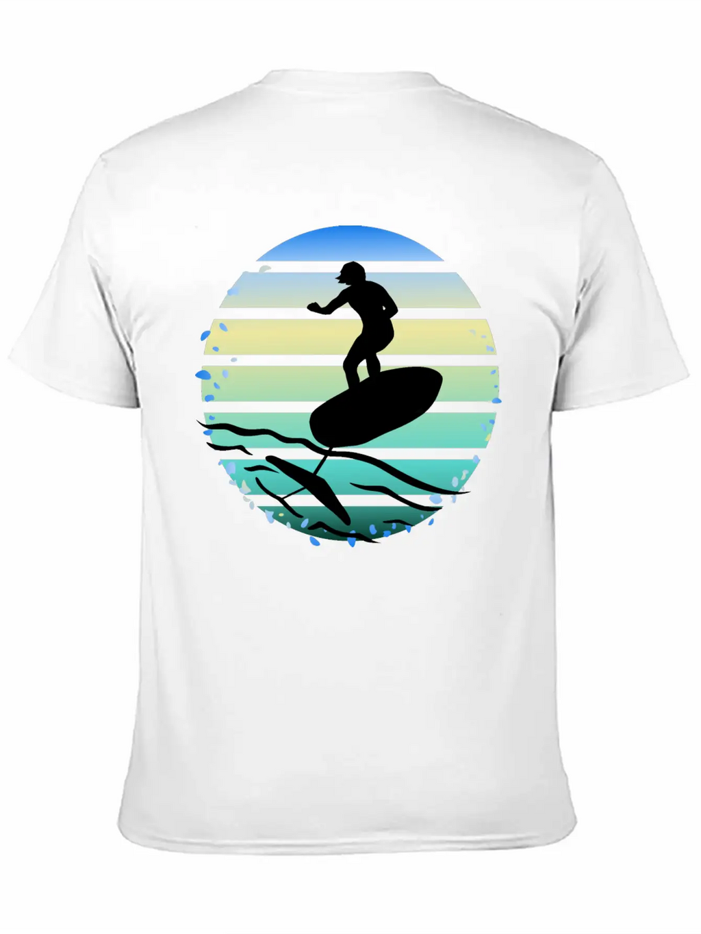 Foil Pumping Unisex Casual T-Shirt – Clean Design For Daily Comfort