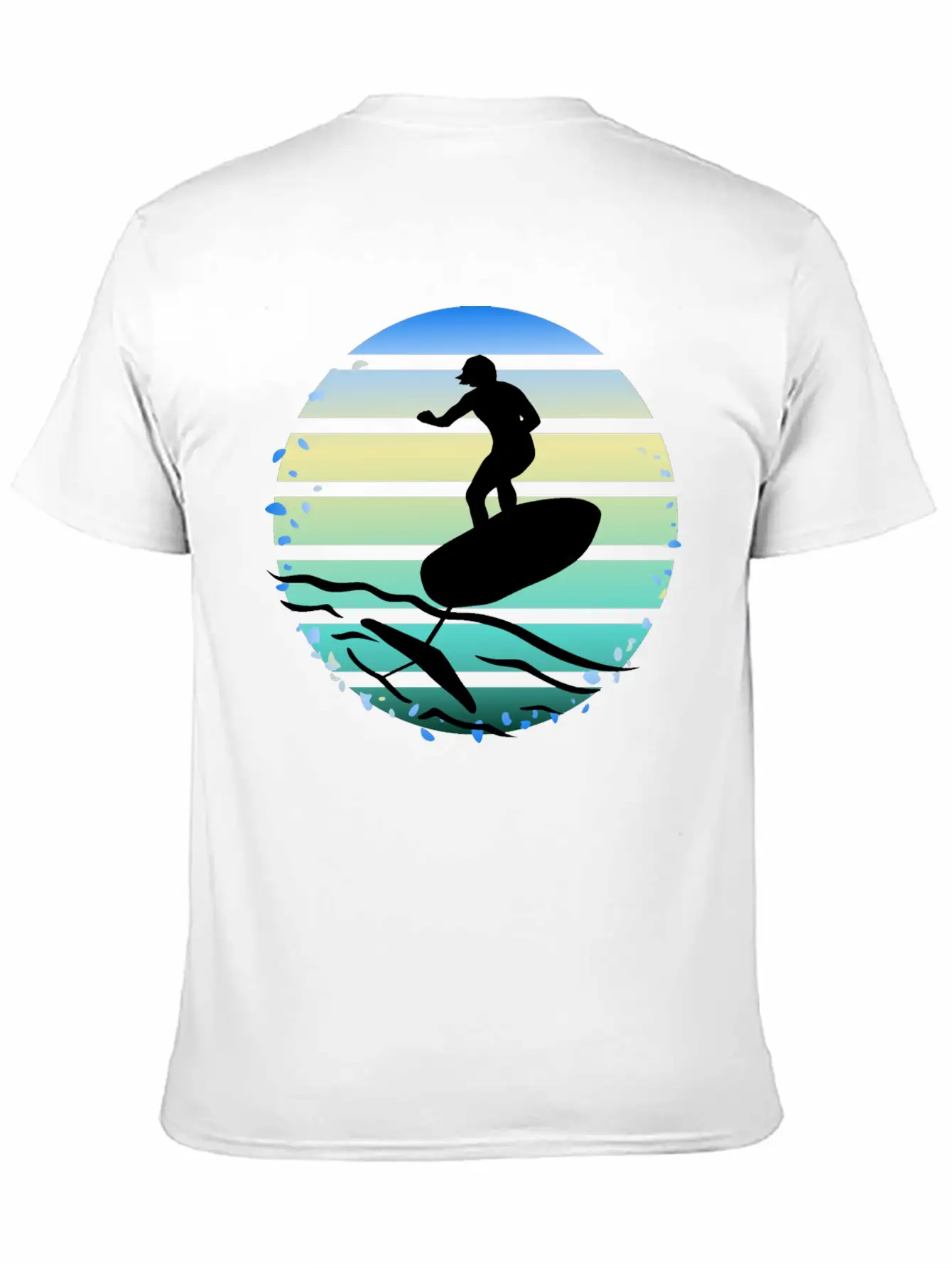 Foil Pumping Unisex Casual T-Shirt – Clean Design For Daily Comfort