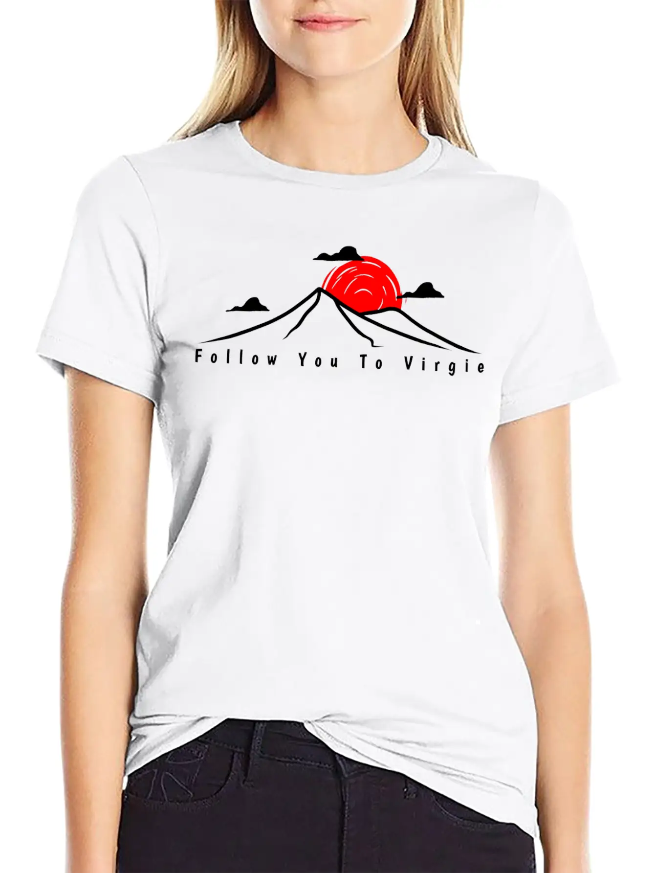 Follow You To Virgie Essential Cotton Tee For Daily Outfits – Unisex Style