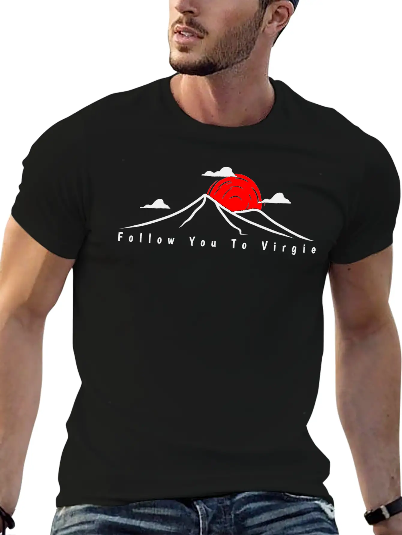 Follow You To Virgie Essential Cotton Tee For Daily Outfits – Unisex Style