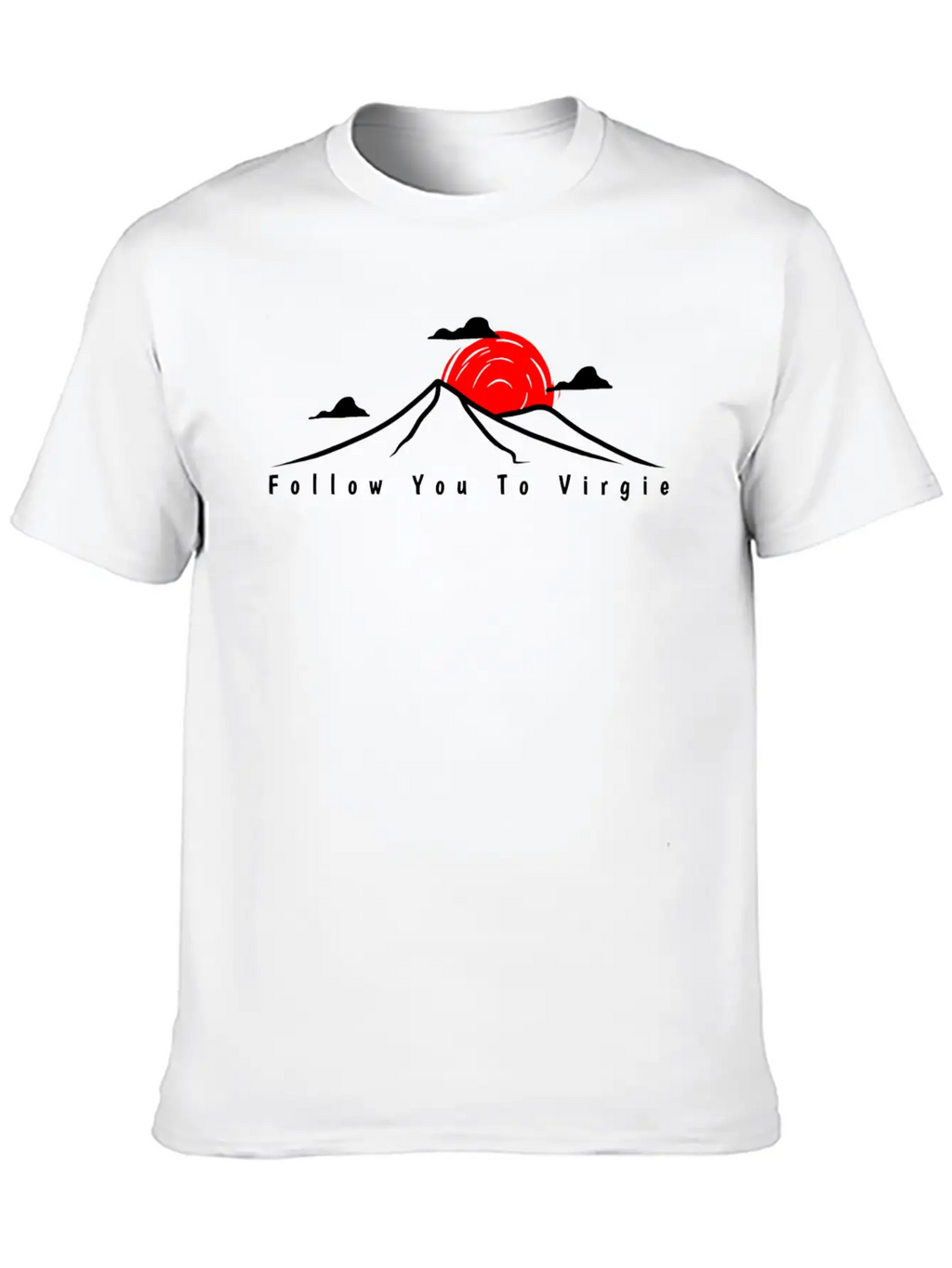 Follow You To Virgie Essential Cotton Tee For Daily Outfits – Unisex Style