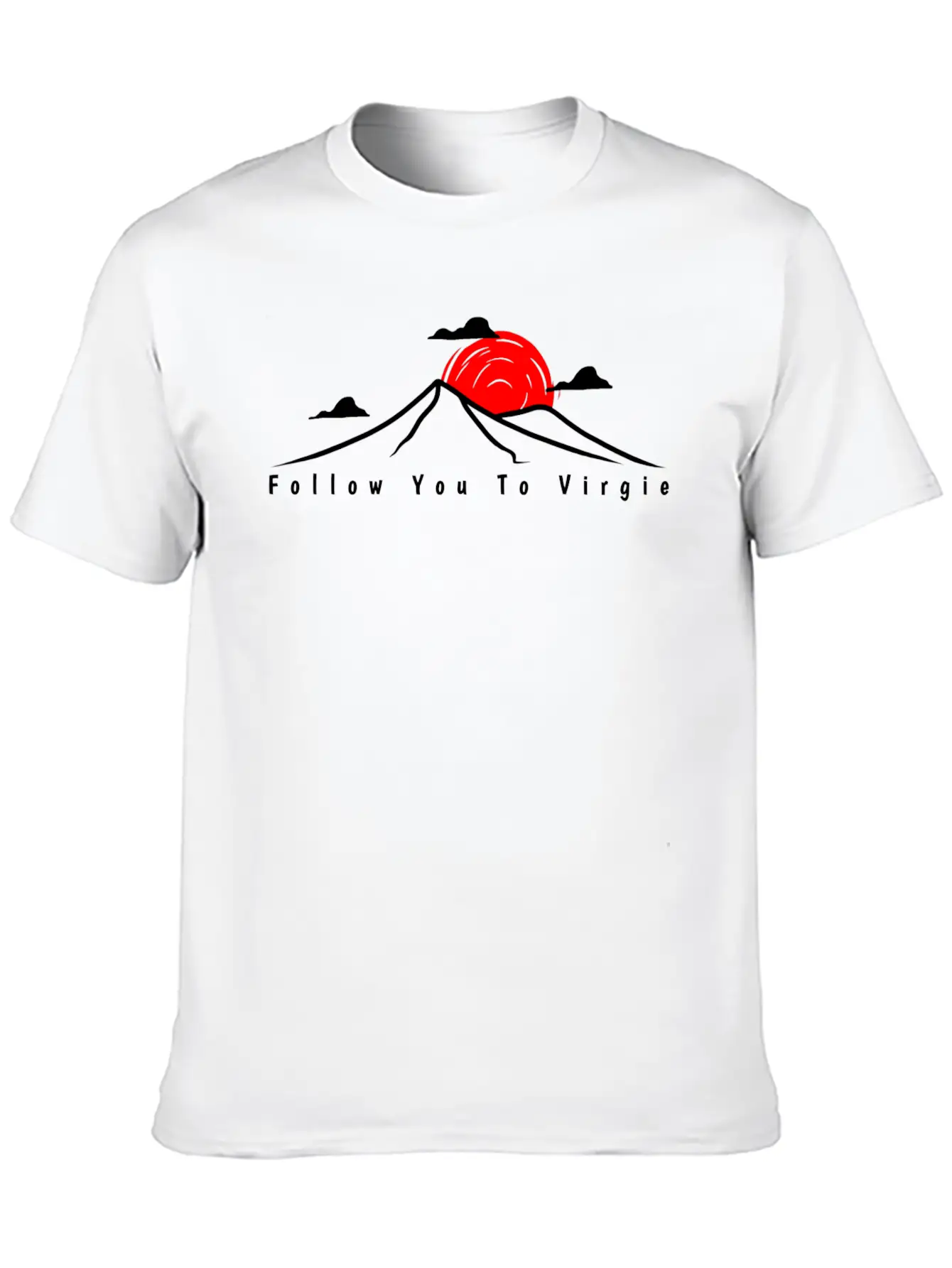 Follow You To Virgie Essential Cotton Tee For Daily Outfits – Unisex Style
