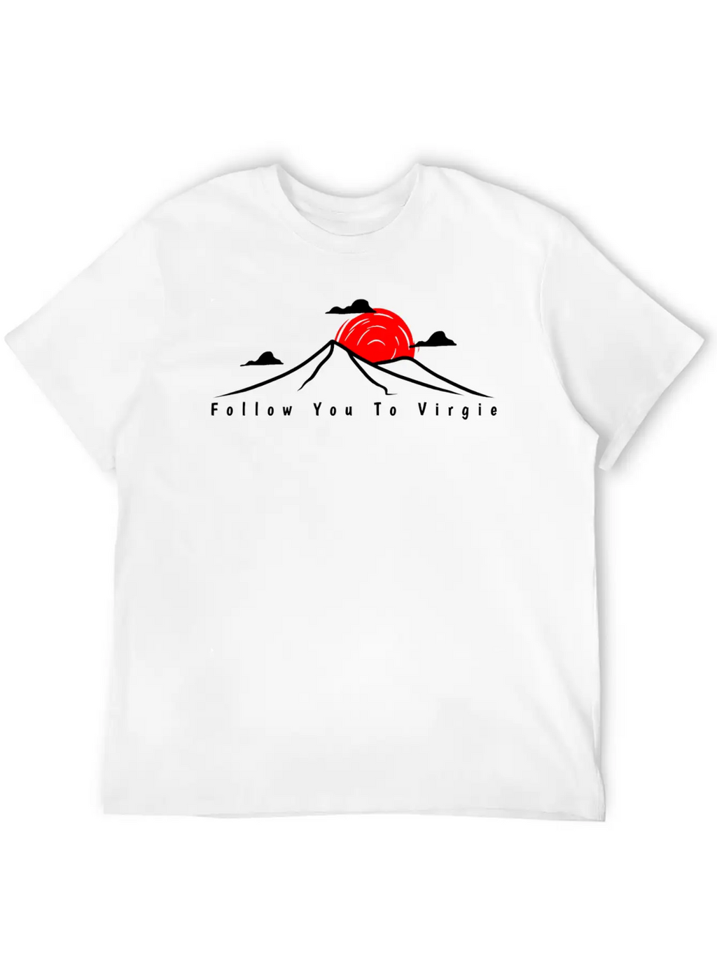 Follow You To Virgie Essential Cotton Tee For Daily Outfits – Unisex Style