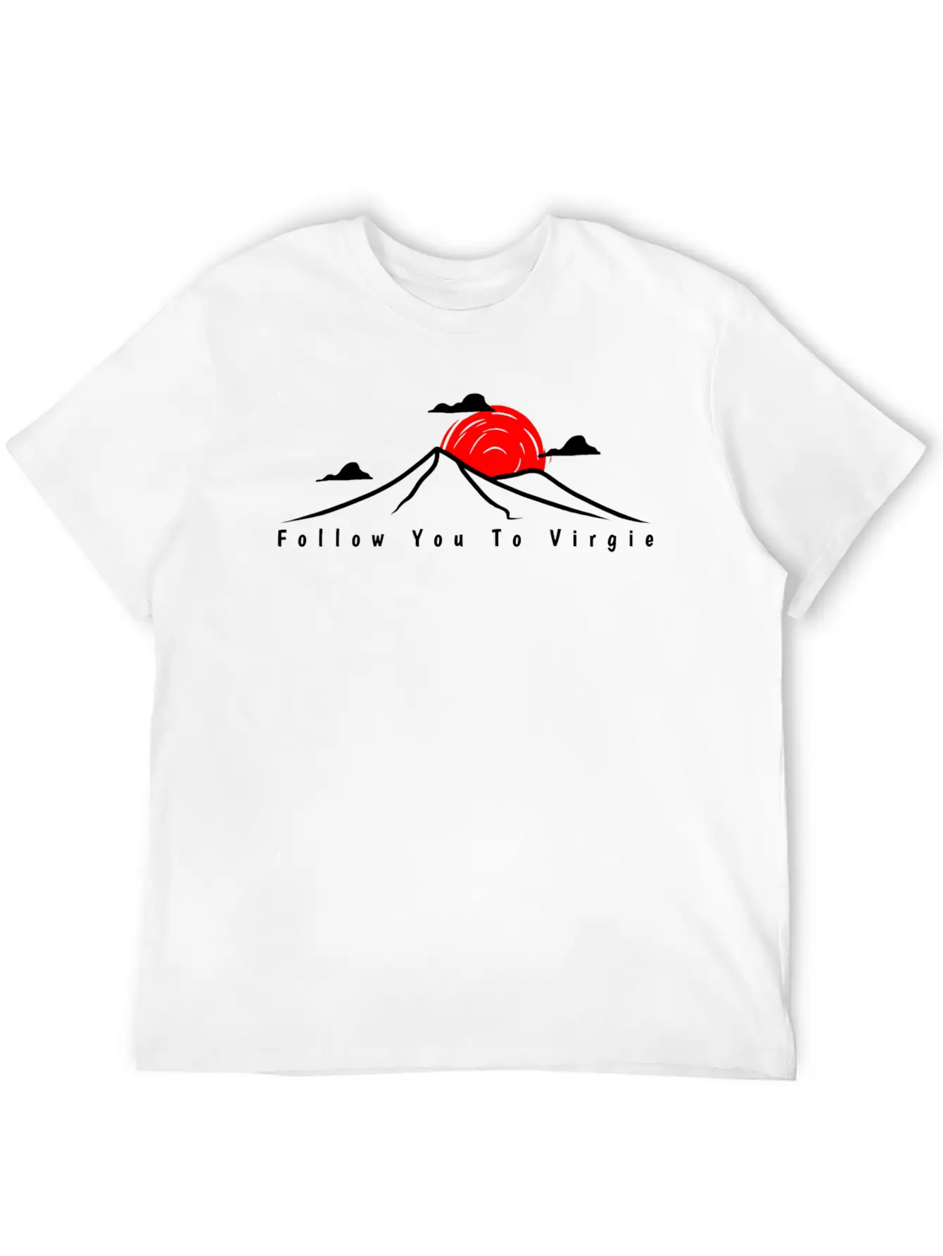 Follow You To Virgie Essential Cotton Tee For Daily Outfits – Unisex Style