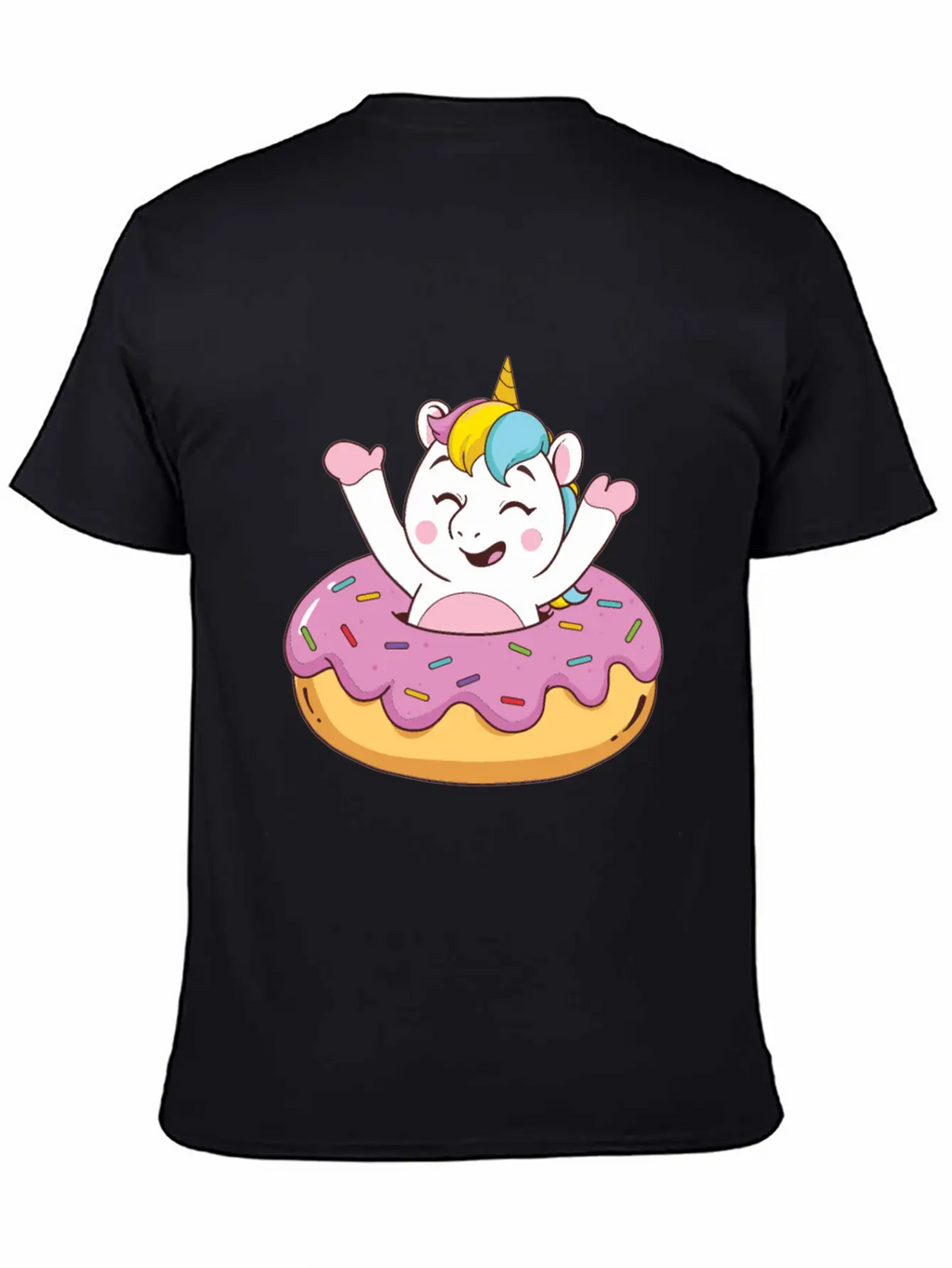 Food Magical Doughnut Classic Cotton Tee – Unisex Comfort For Any Season