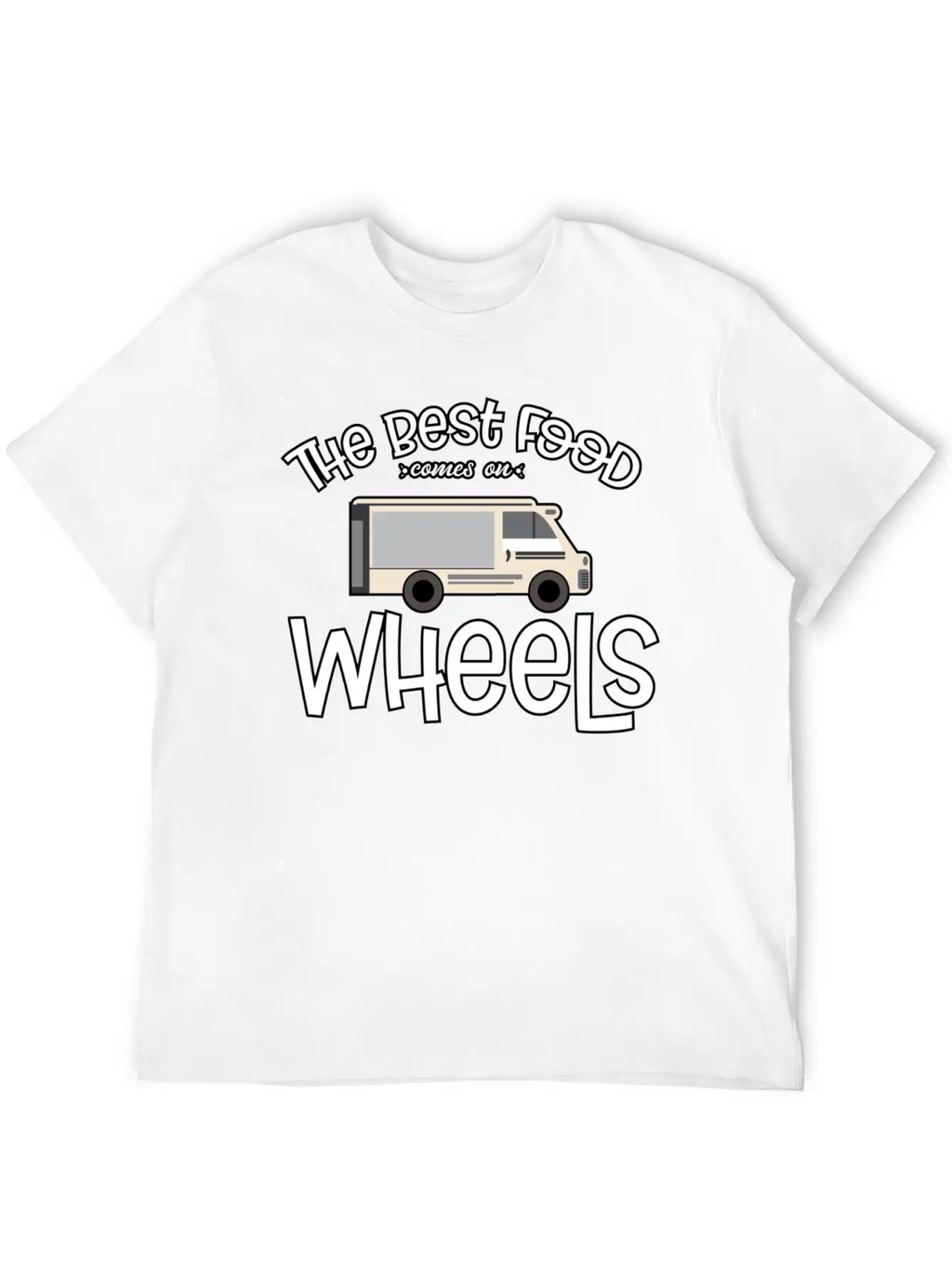 Food Truck Owner Food On Wheels Food Truck Lover G Unisex Casual T-Shirt – Clean Design For Daily Comfort