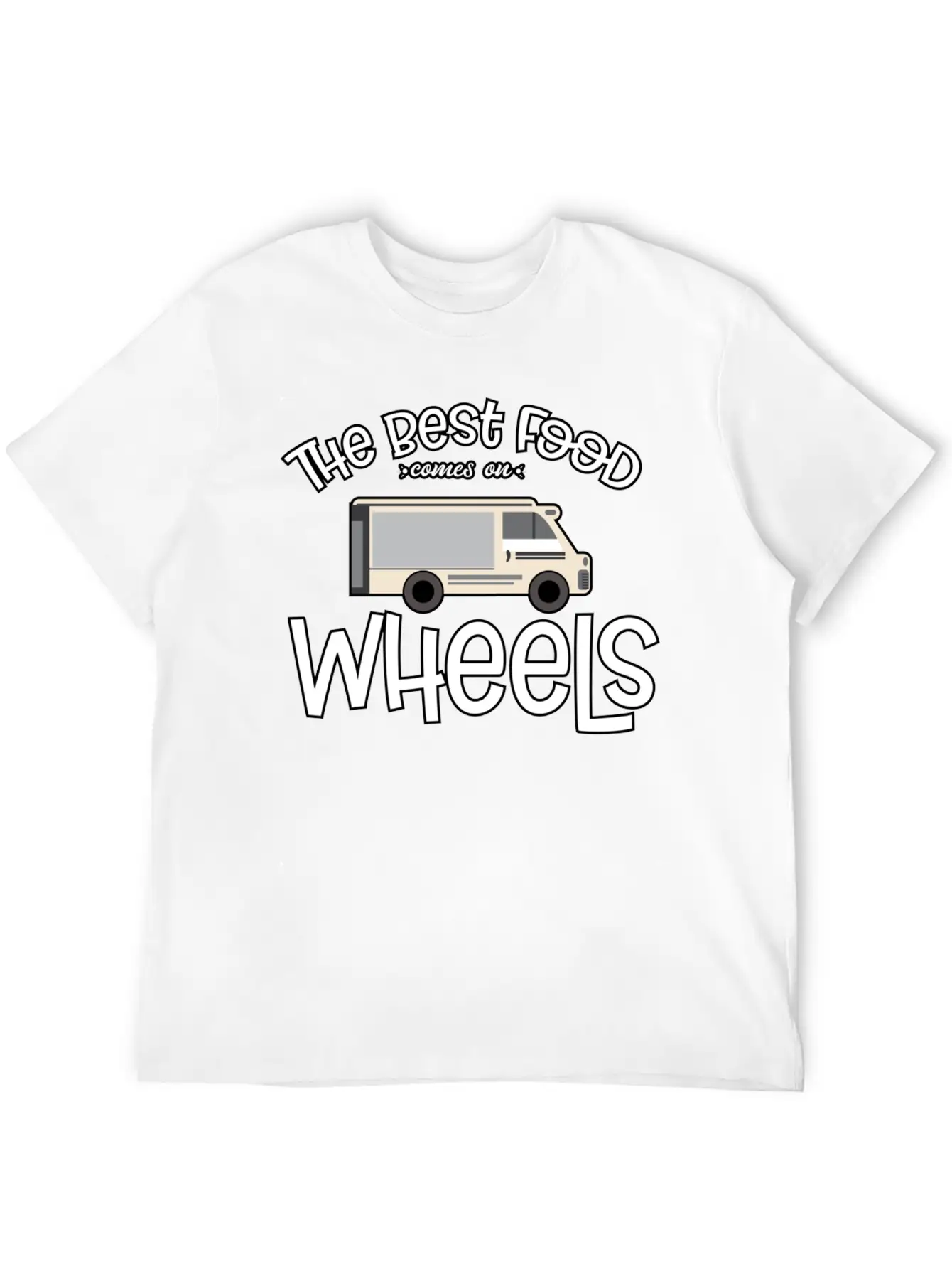 Food Truck Owner Food On Wheels Food Truck Lover G Unisex Casual T-Shirt – Clean Design For Daily Comfort
