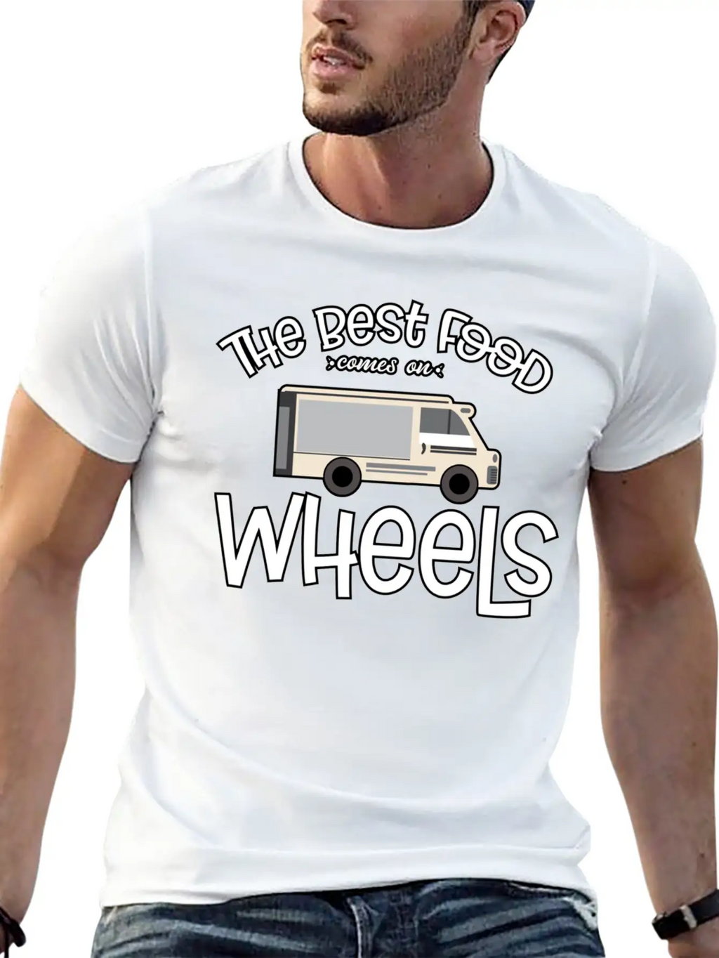Food Truck Owner Food On Wheels Food Truck Lover G Unisex Casual T-Shirt – Clean Design For Daily Comfort