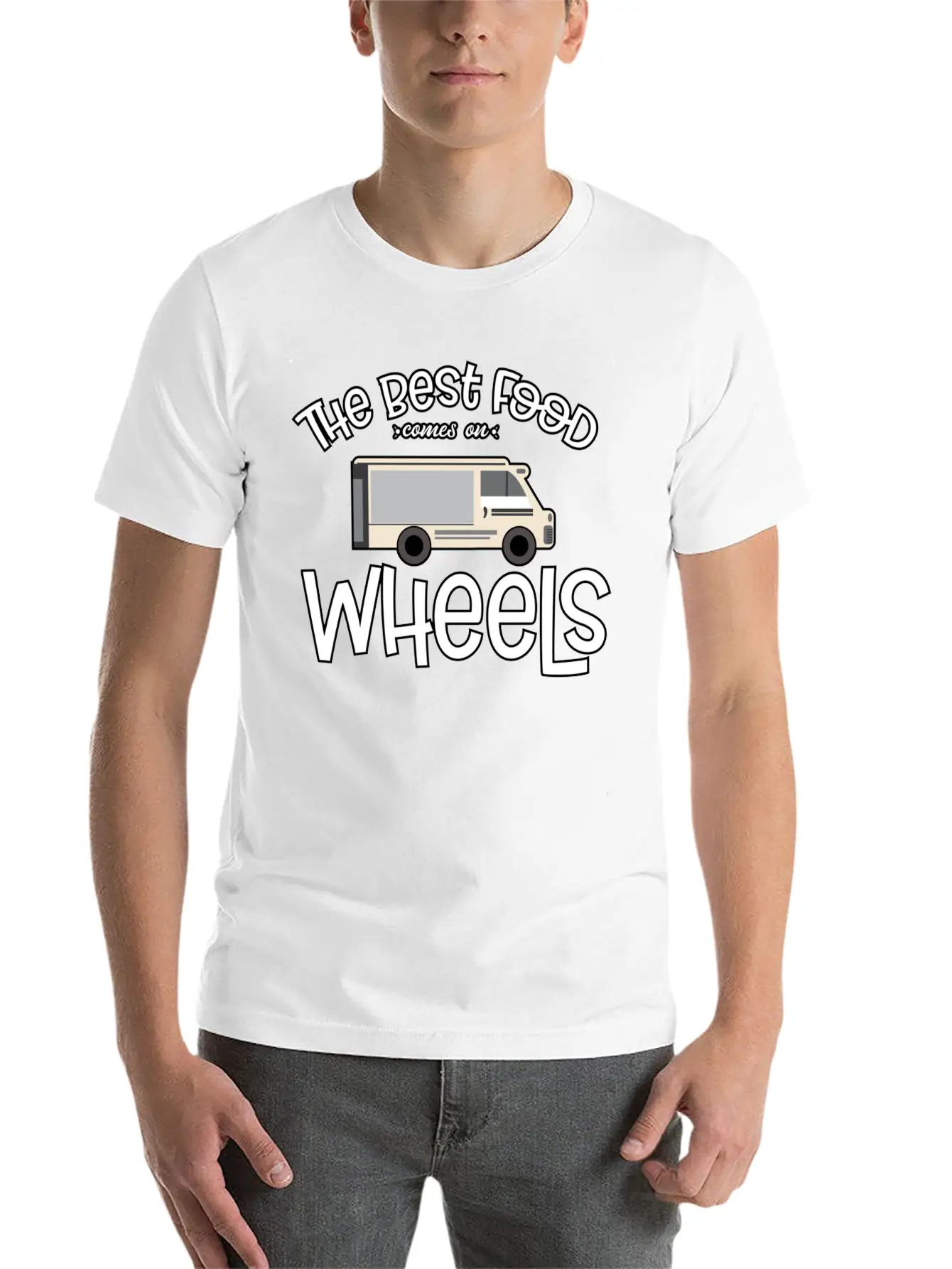 Food Truck Owner Food On Wheels Food Truck Lover G Unisex Casual T-Shirt – Clean Design For Daily Comfort
