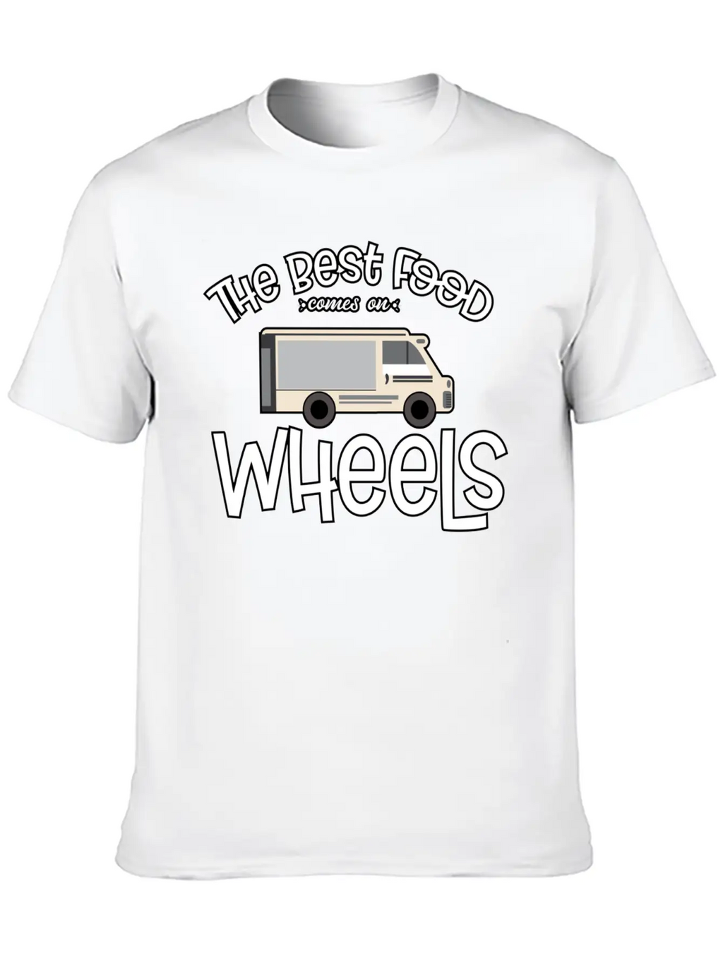 Food Truck Owner Food On Wheels Food Truck Lover G Unisex Casual T-Shirt – Clean Design For Daily Comfort