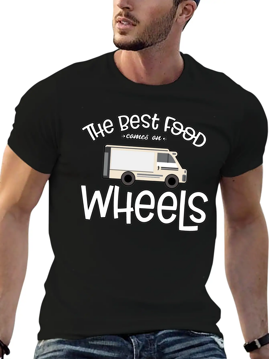 Food Truck Owner Food On Wheels Food Truck Lover G Unisex Casual T-Shirt – Clean Design For Daily Comfort