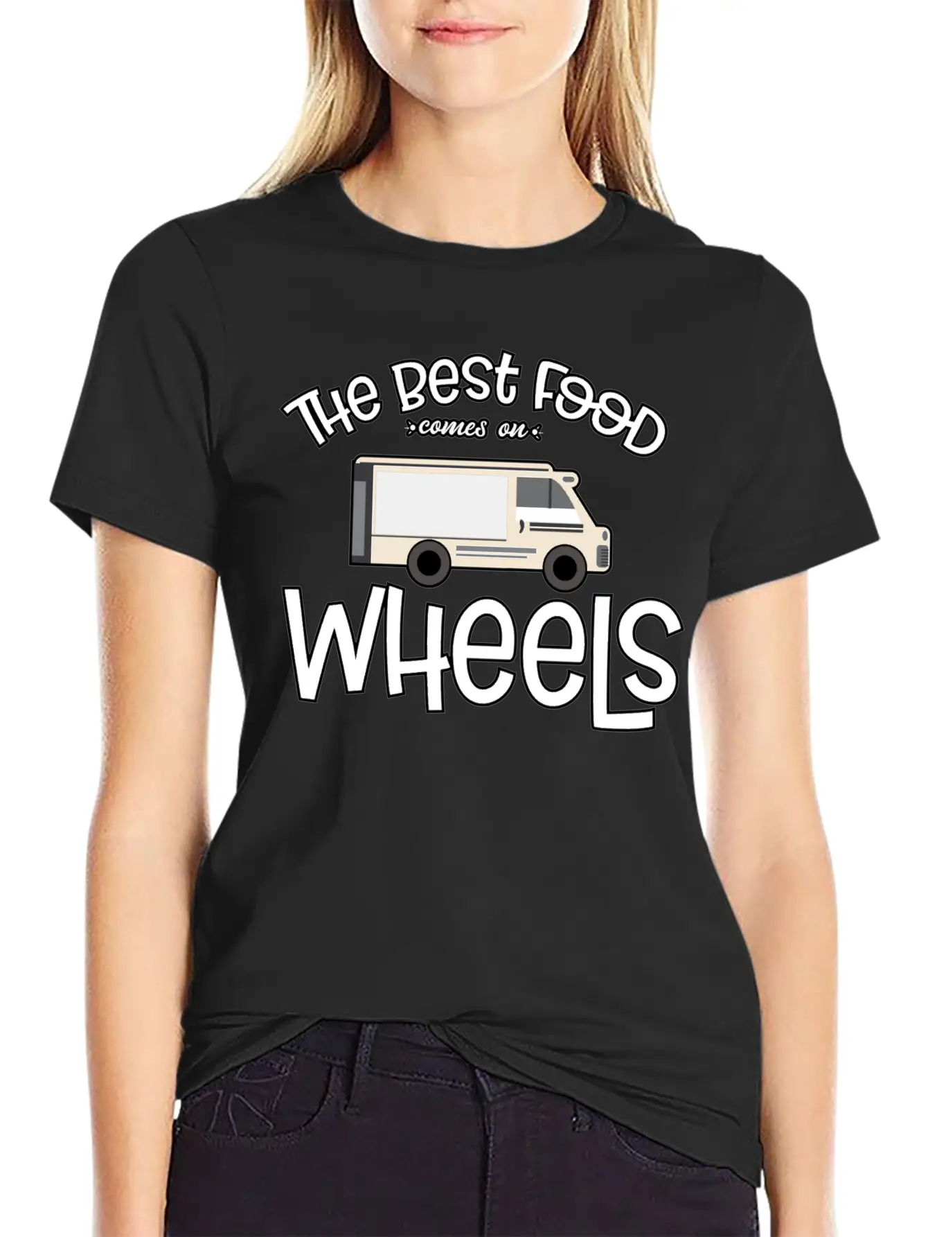Food Truck Owner Food On Wheels Food Truck Lover G Unisex Casual T-Shirt – Clean Design For Daily Comfort