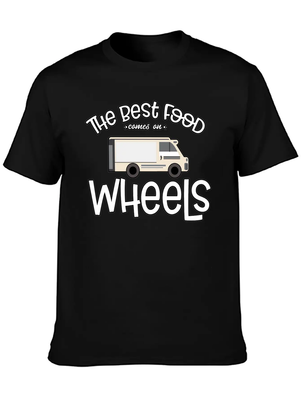 Food Truck Owner Food On Wheels Food Truck Lover G Unisex Casual T-Shirt – Clean Design For Daily Comfort