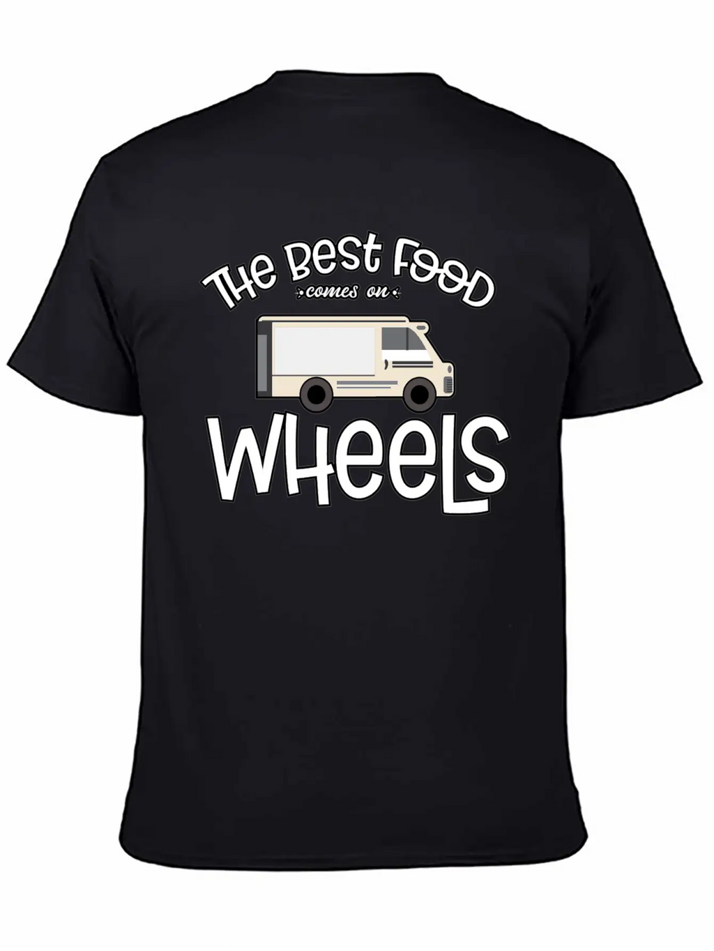 Food Truck Owner Food On Wheels Food Truck Lover G Unisex Casual T-Shirt – Clean Design For Daily Comfort