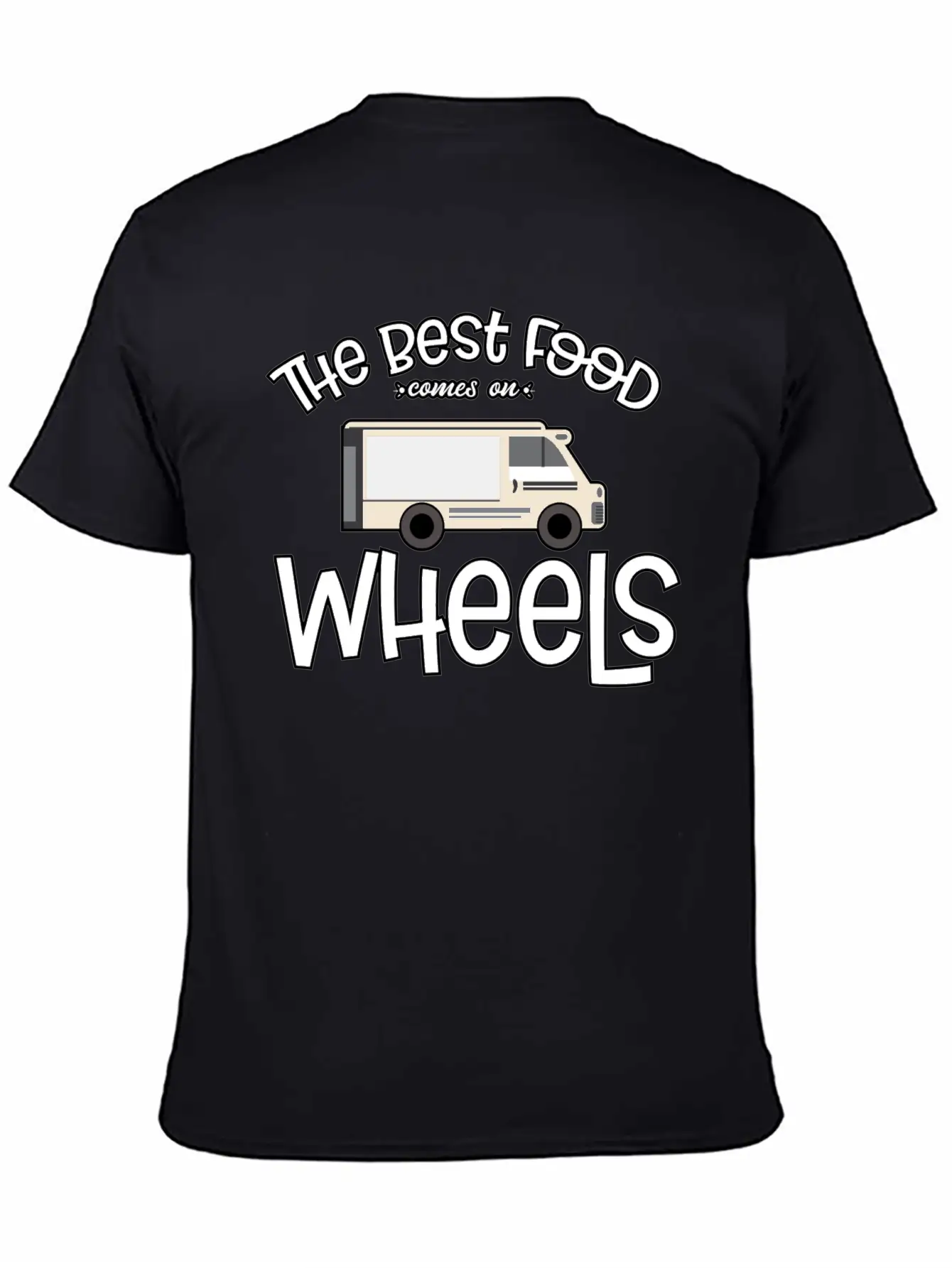 Food Truck Owner Food On Wheels Food Truck Lover G Unisex Casual T-Shirt – Clean Design For Daily Comfort