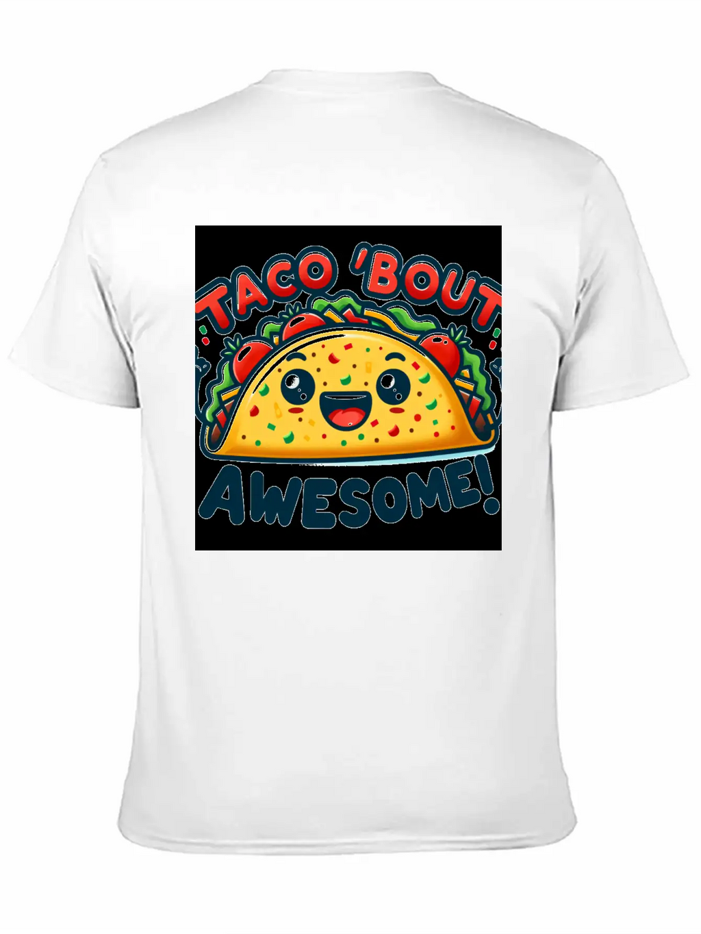 Foodie Fun Unisex Casual T-Shirt – Clean Design For Daily Comfort