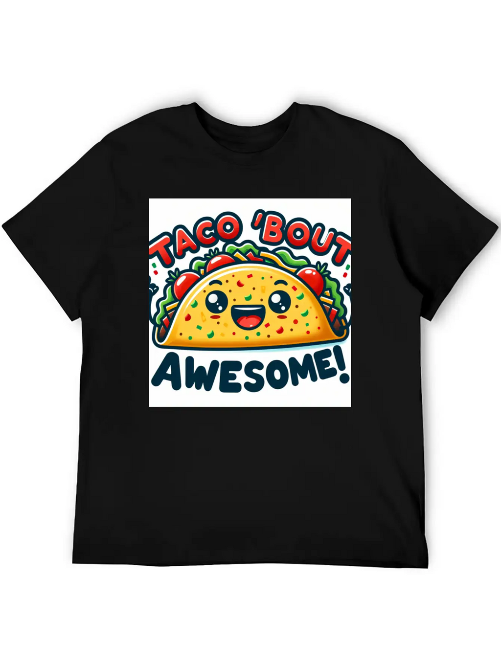 Foodie Fun Unisex Casual T-Shirt – Clean Design For Daily Comfort