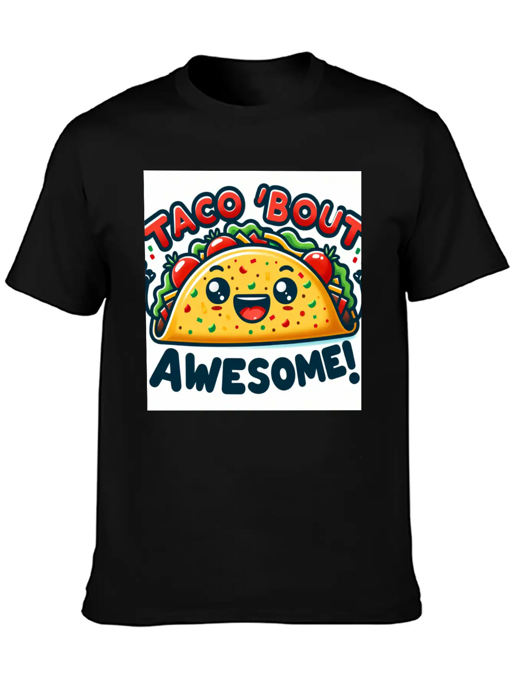 Foodie Fun Unisex Casual T-Shirt – Clean Design For Daily Comfort