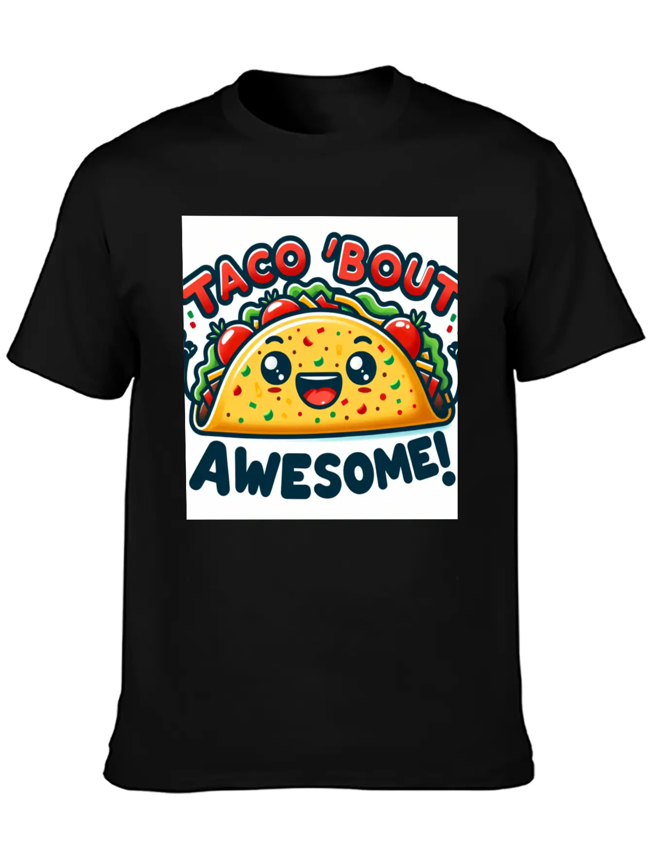 Foodie Fun Unisex Casual T-Shirt – Clean Design For Daily Comfort