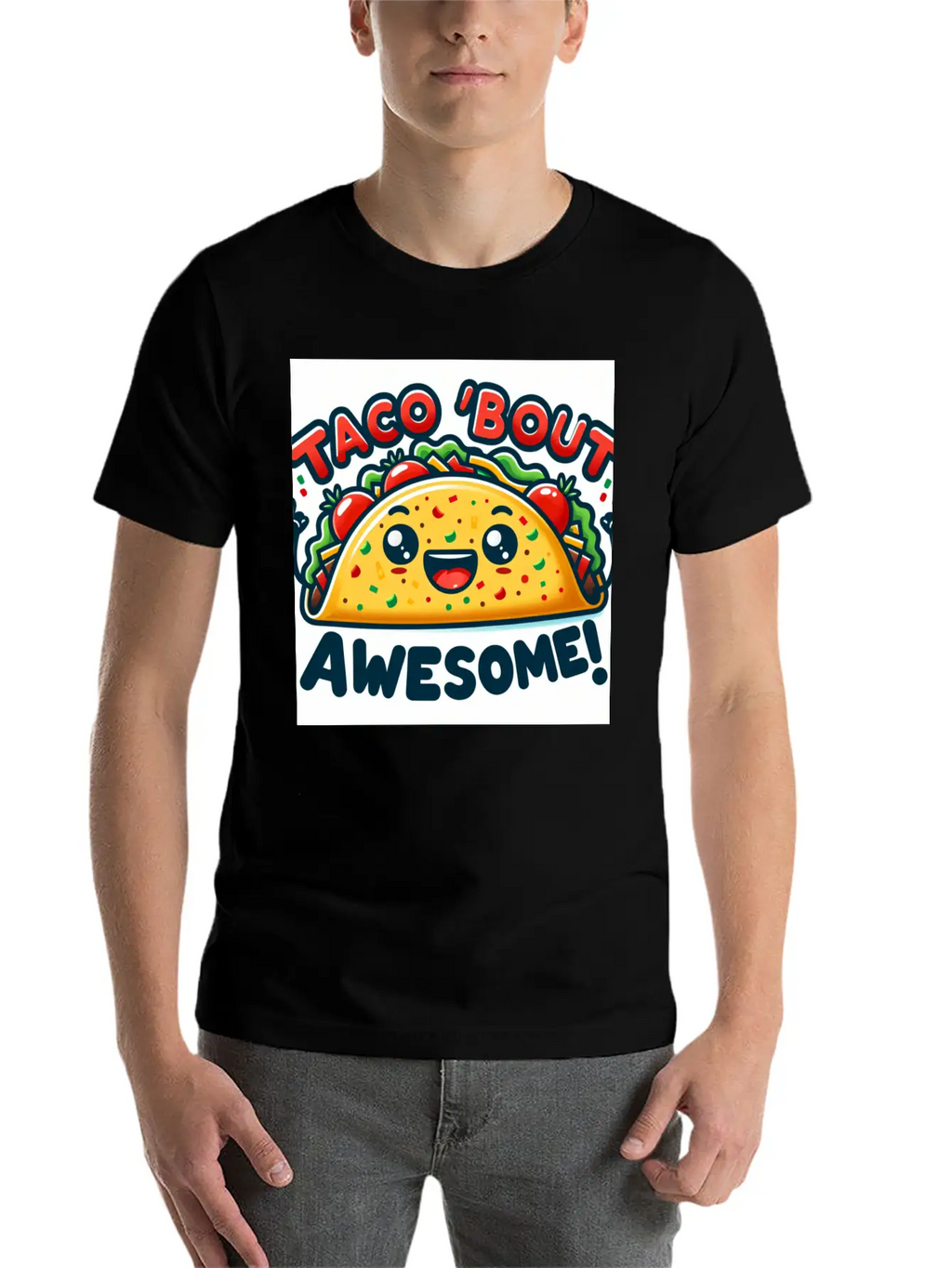 Foodie Fun Unisex Casual T-Shirt – Clean Design For Daily Comfort