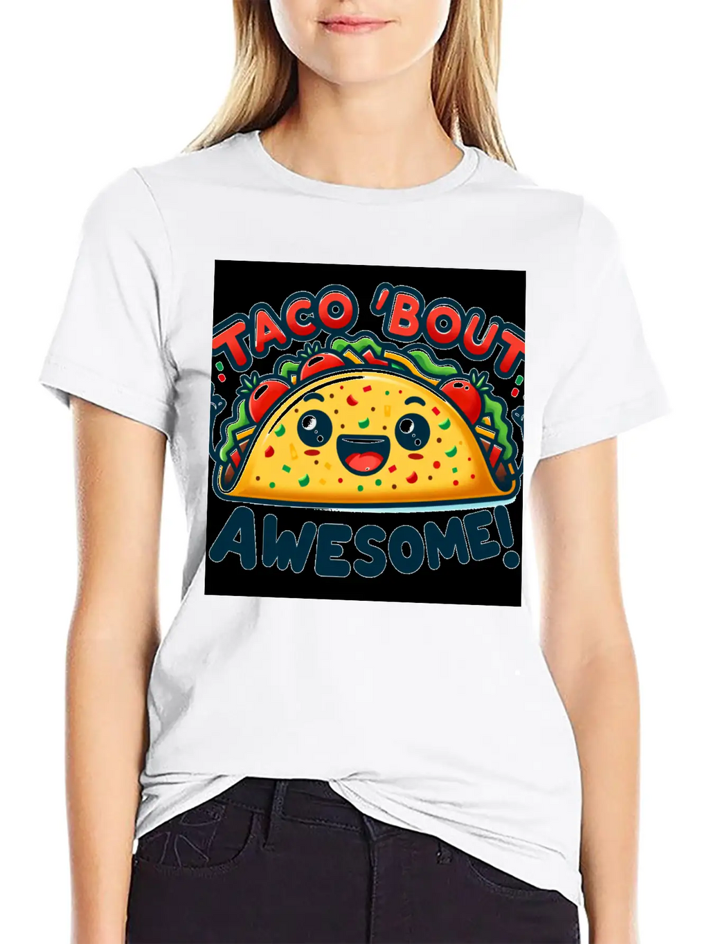 Foodie Fun Unisex Casual T-Shirt – Clean Design For Daily Comfort
