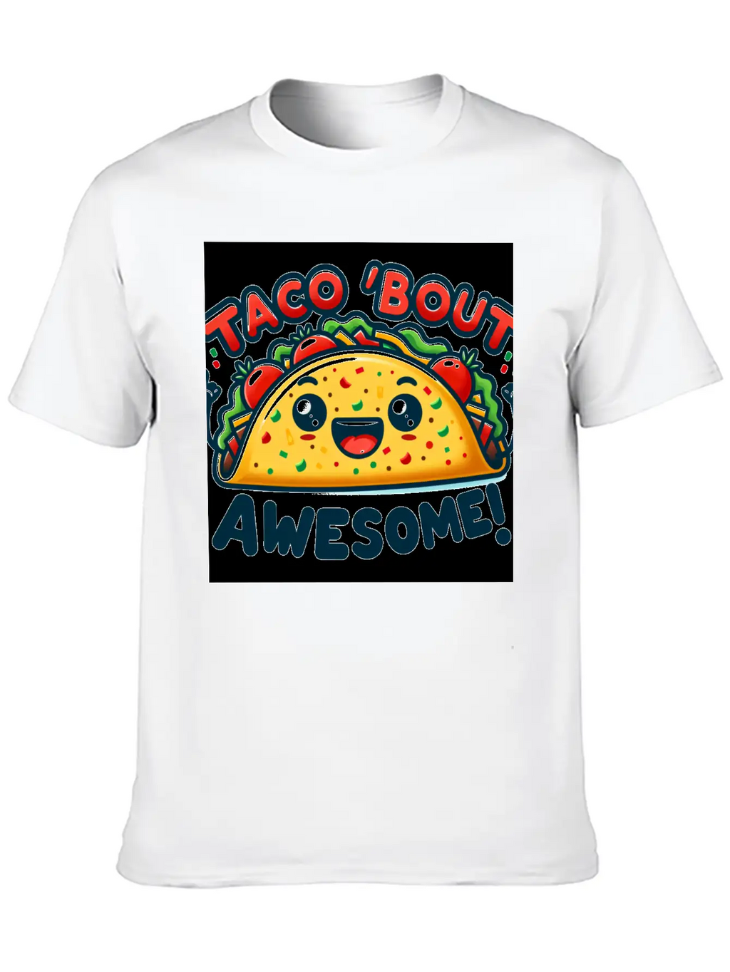 Foodie Fun Unisex Casual T-Shirt – Clean Design For Daily Comfort