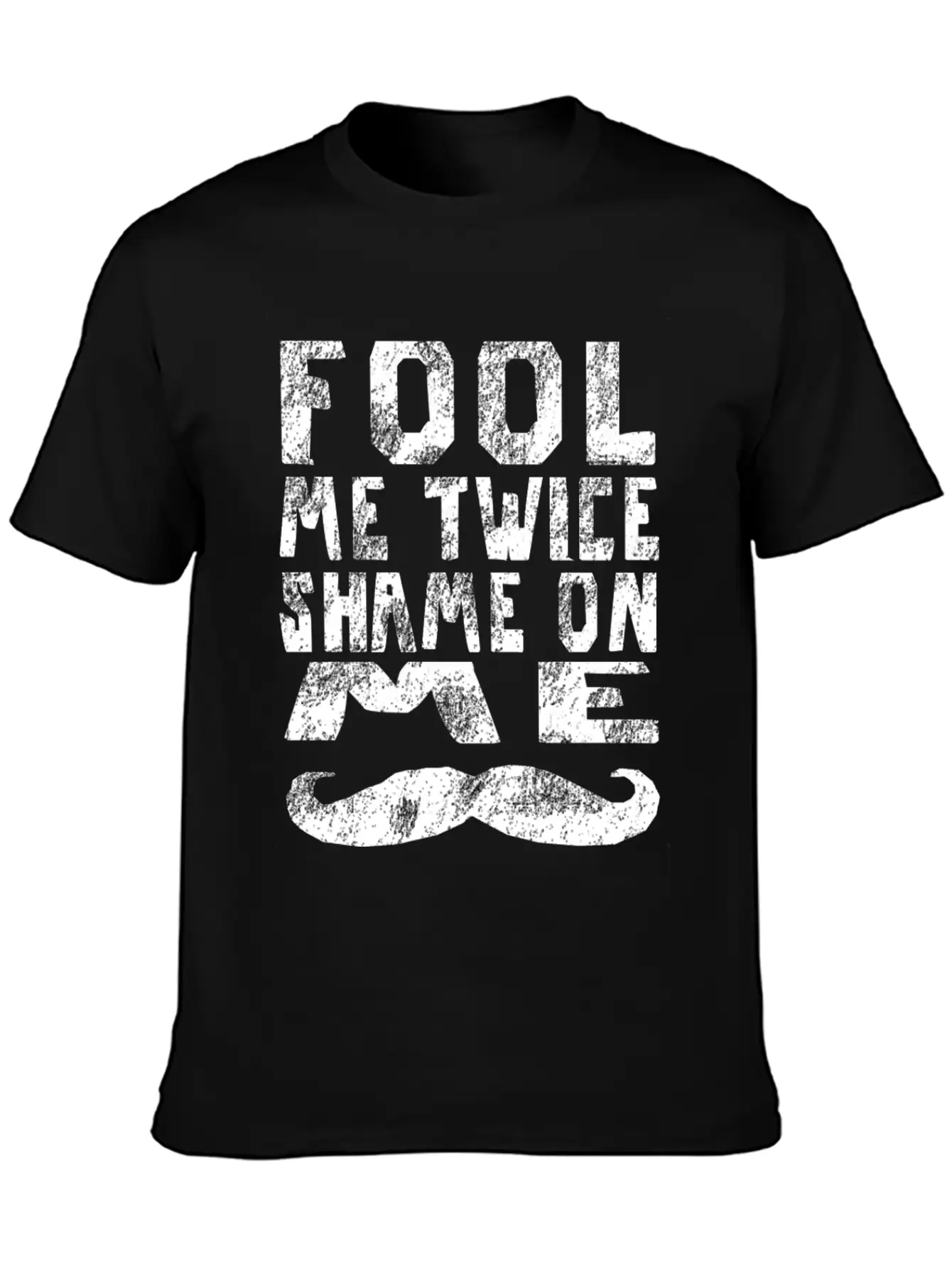 Fool Me Twice Shame On Me Partner Look 2 Timeless Short Sleeve Tee – Comfy And Minimalist Design