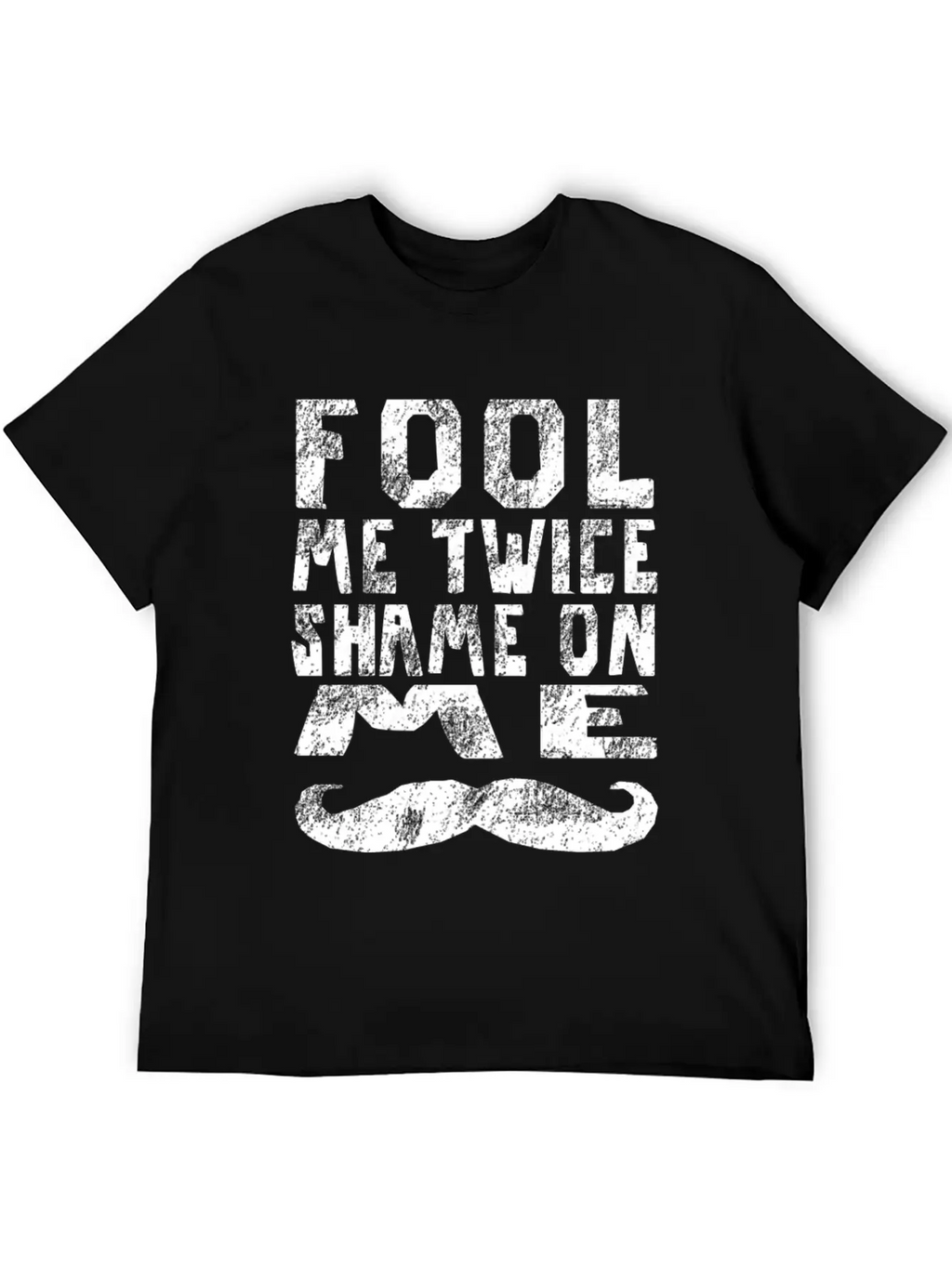 Fool Me Twice Shame On Me Partner Look 2 Timeless Short Sleeve Tee – Comfy And Minimalist Design