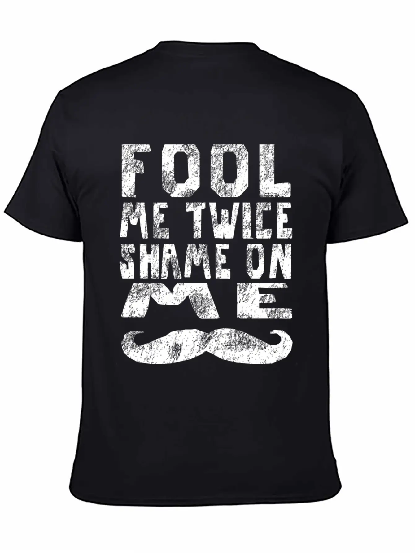 Fool Me Twice Shame On Me Partner Look 2 Timeless Short Sleeve Tee – Comfy And Minimalist Design