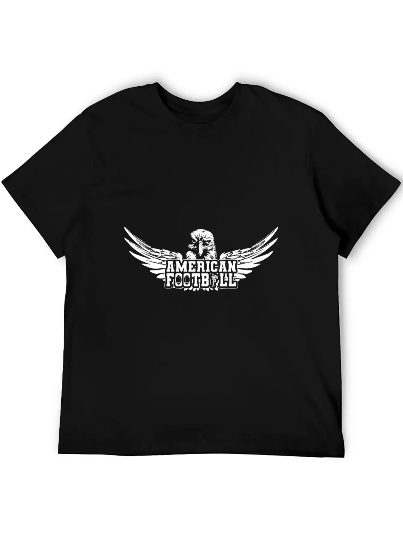 Football American Football Footballer Essential Cotton Tee For Daily Outfits – Unisex Style