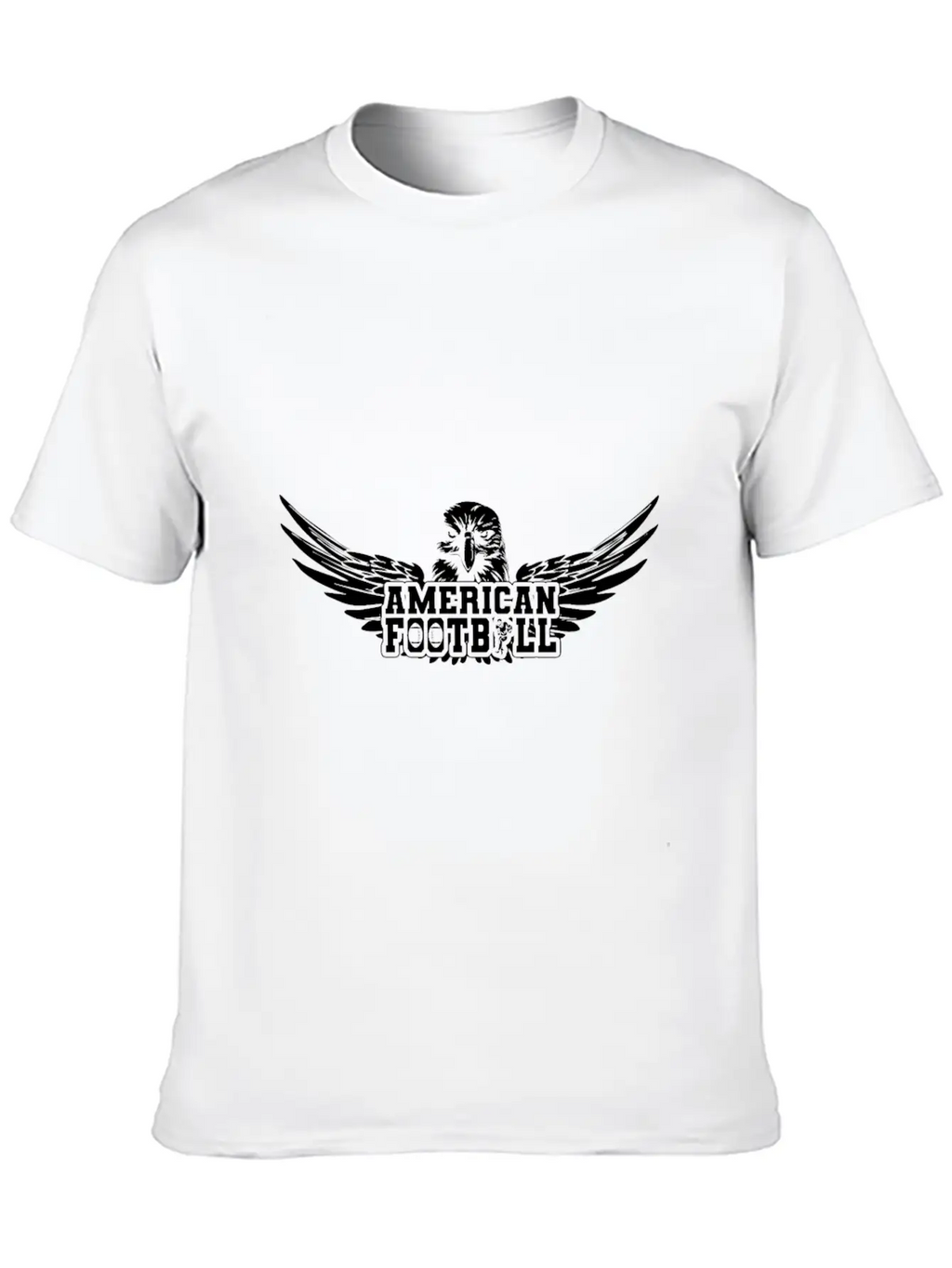 Football American Football Footballer Essential Cotton Tee For Daily Outfits – Unisex Style