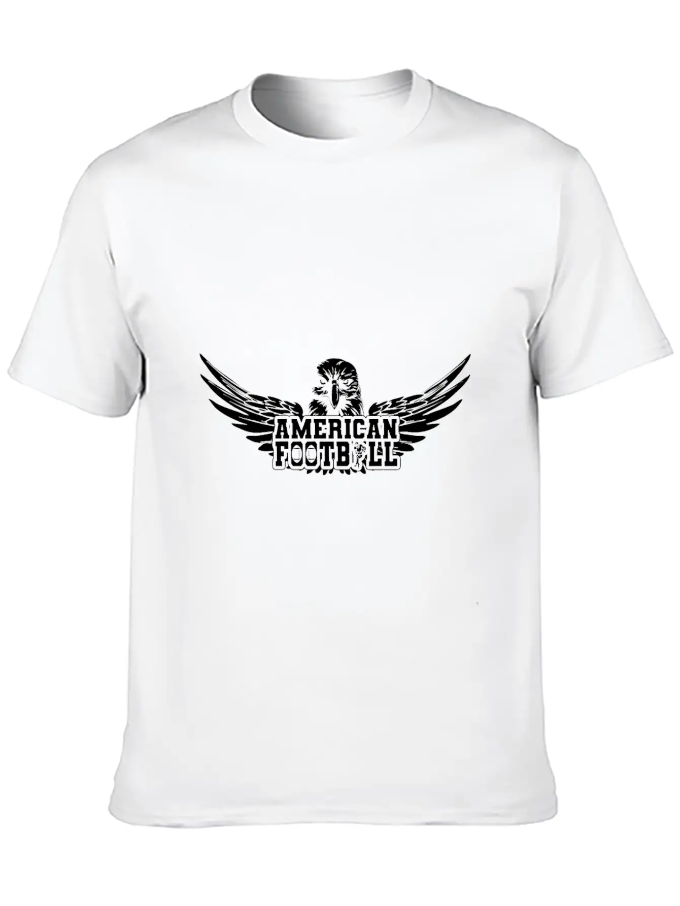 Football American Football Footballer Essential Cotton Tee For Daily Outfits – Unisex Style