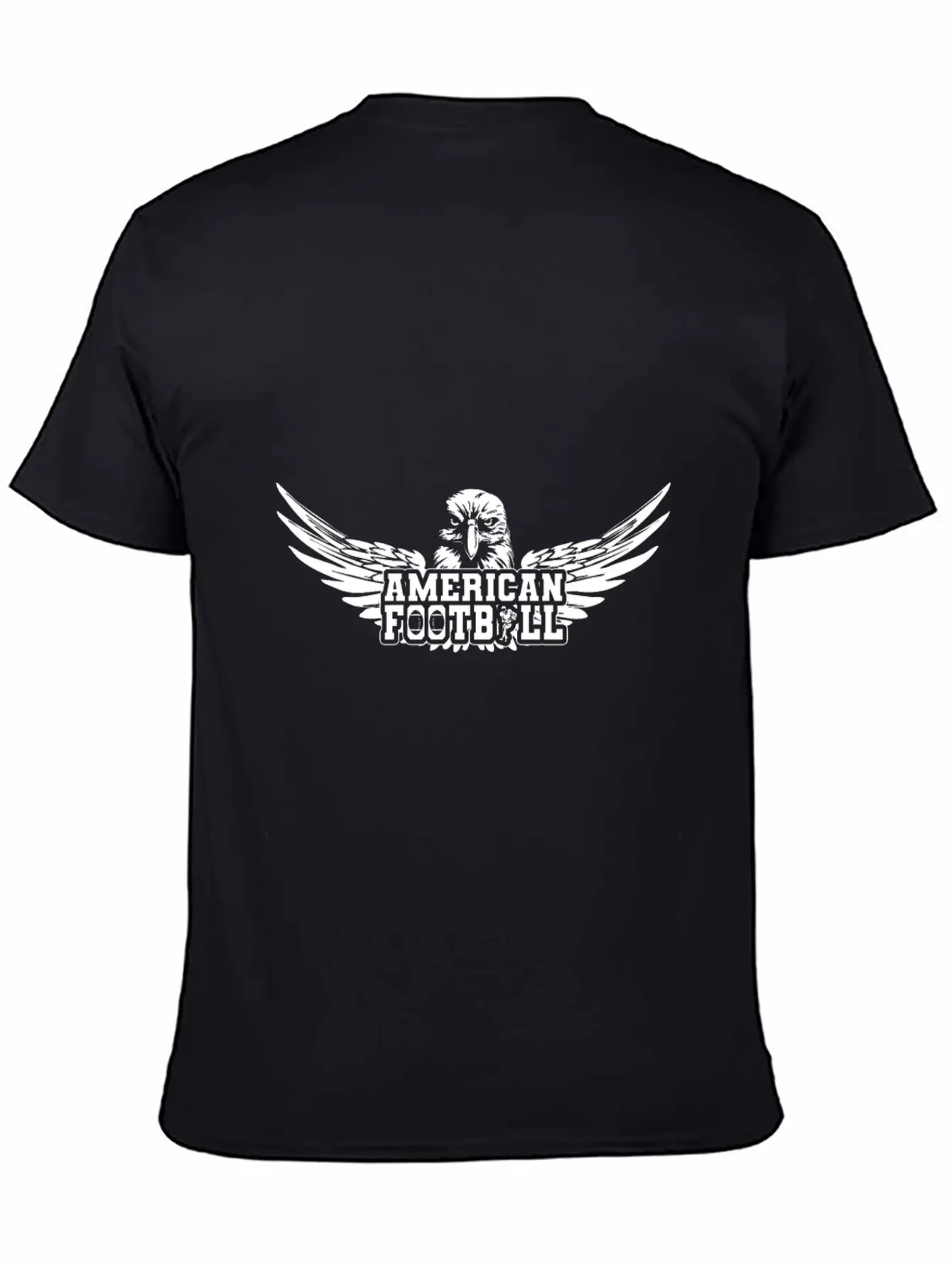 Football American Football Footballer Essential Cotton Tee For Daily Outfits – Unisex Style