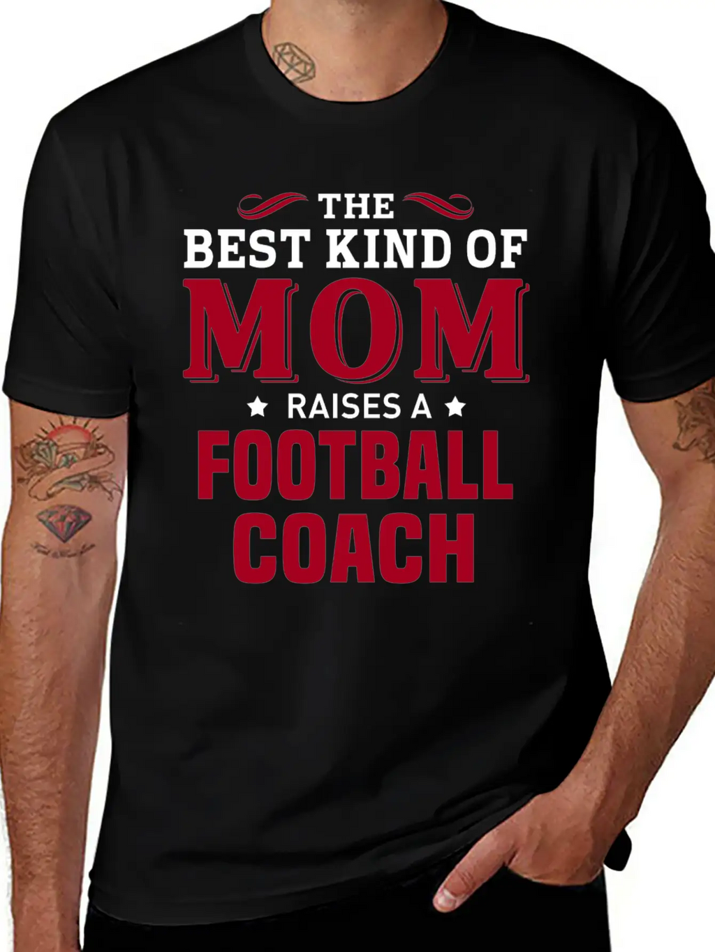 Football Coach Breathable Soft Cotton T-Shirt – Timeless Casual Look