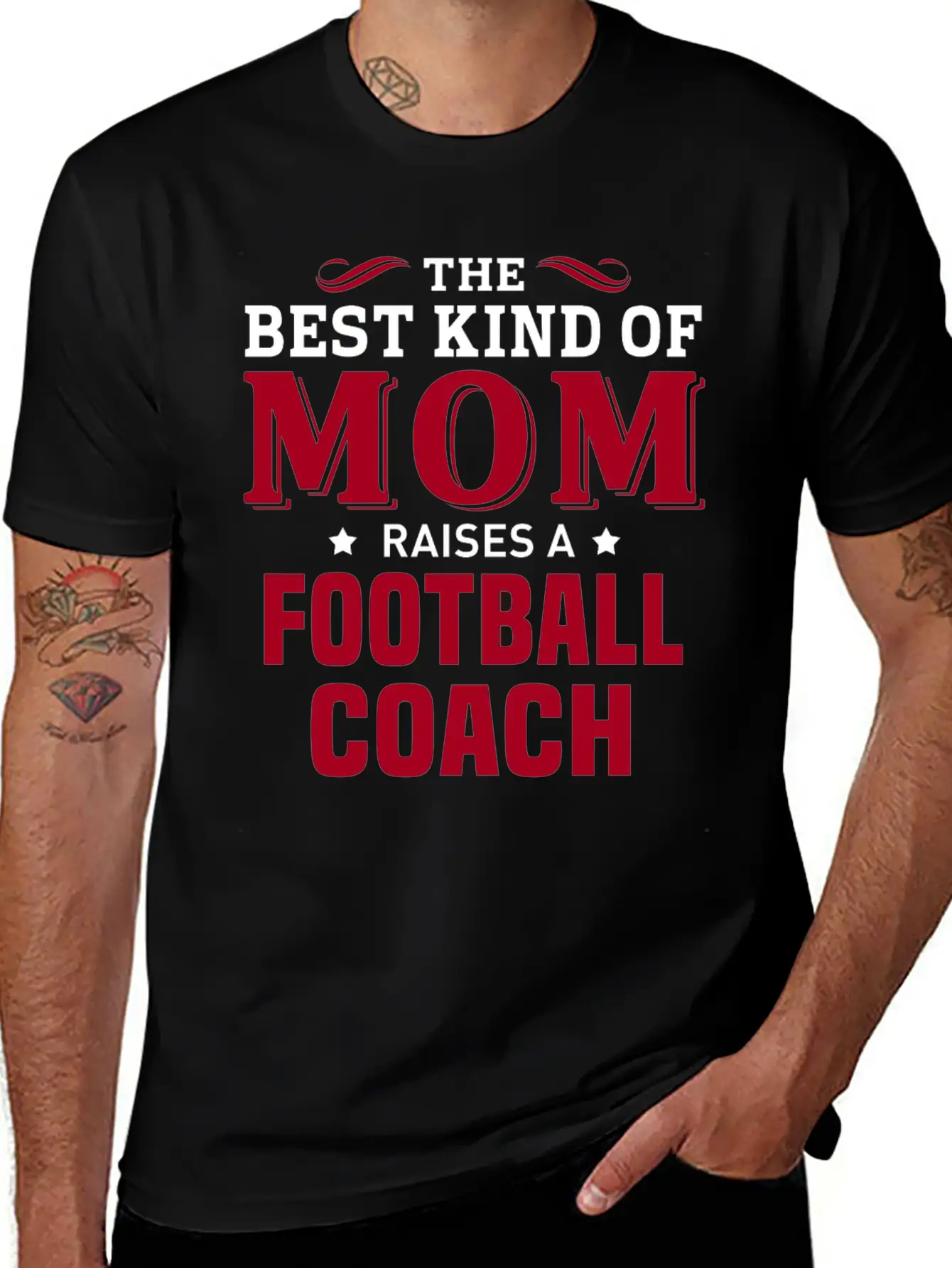 Football Coach Breathable Soft Cotton T-Shirt – Timeless Casual Look