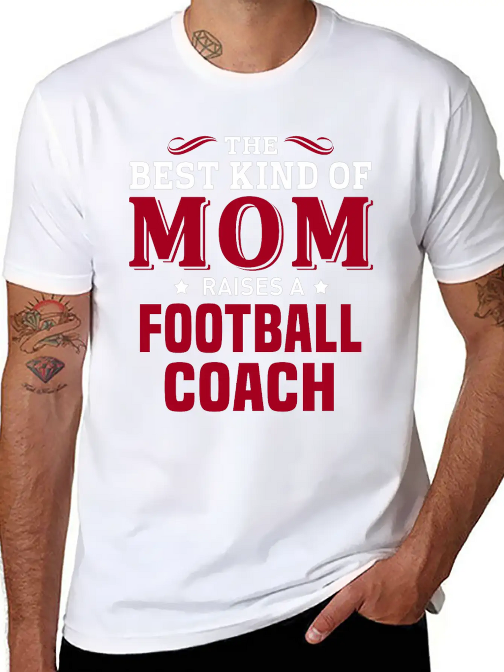 Football Coach Breathable Soft Cotton T-Shirt – Timeless Casual Look