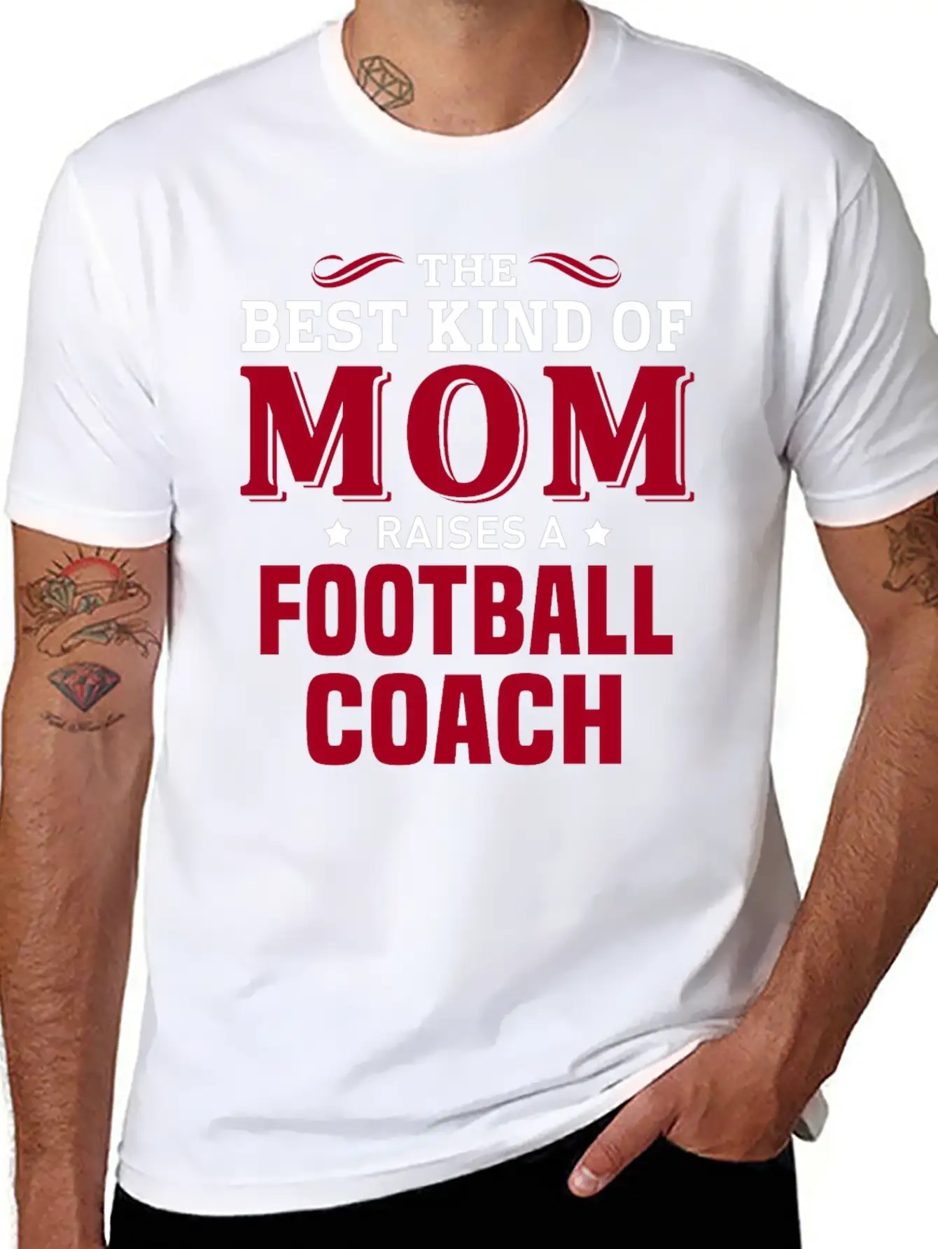 Football Coach Breathable Soft Cotton T-Shirt – Timeless Casual Look