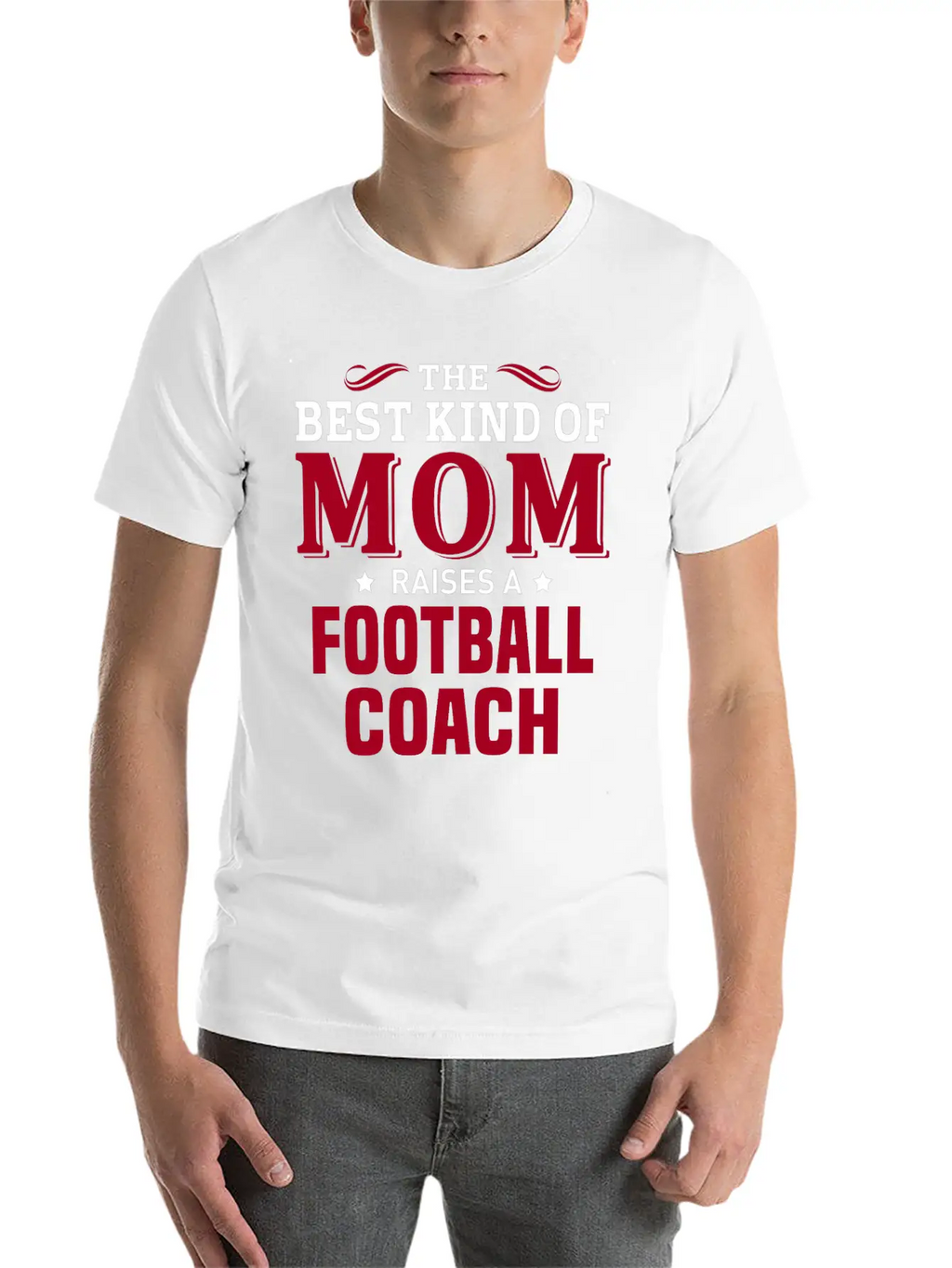 Football Coach Breathable Soft Cotton T-Shirt – Timeless Casual Look