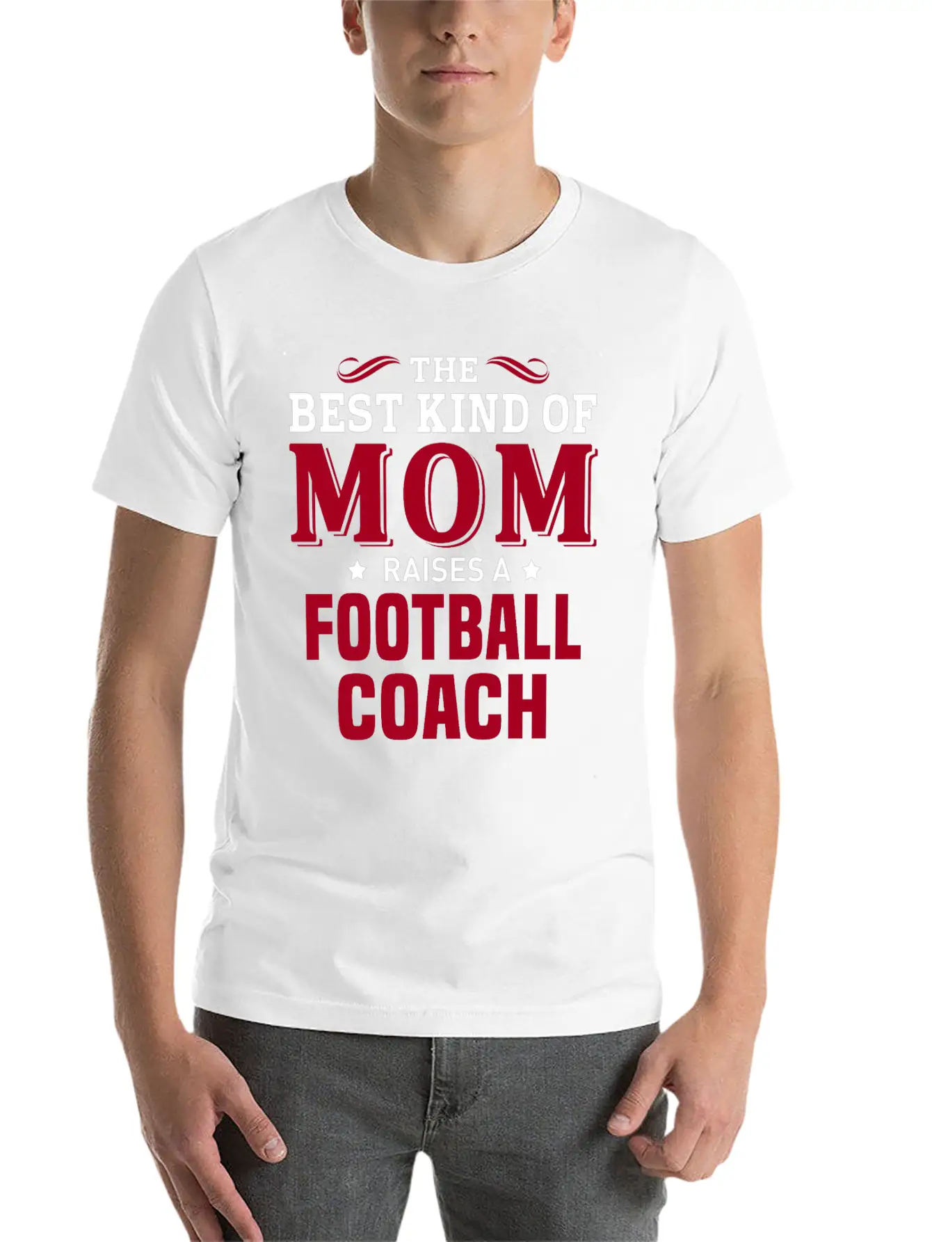Football Coach Breathable Soft Cotton T-Shirt – Timeless Casual Look
