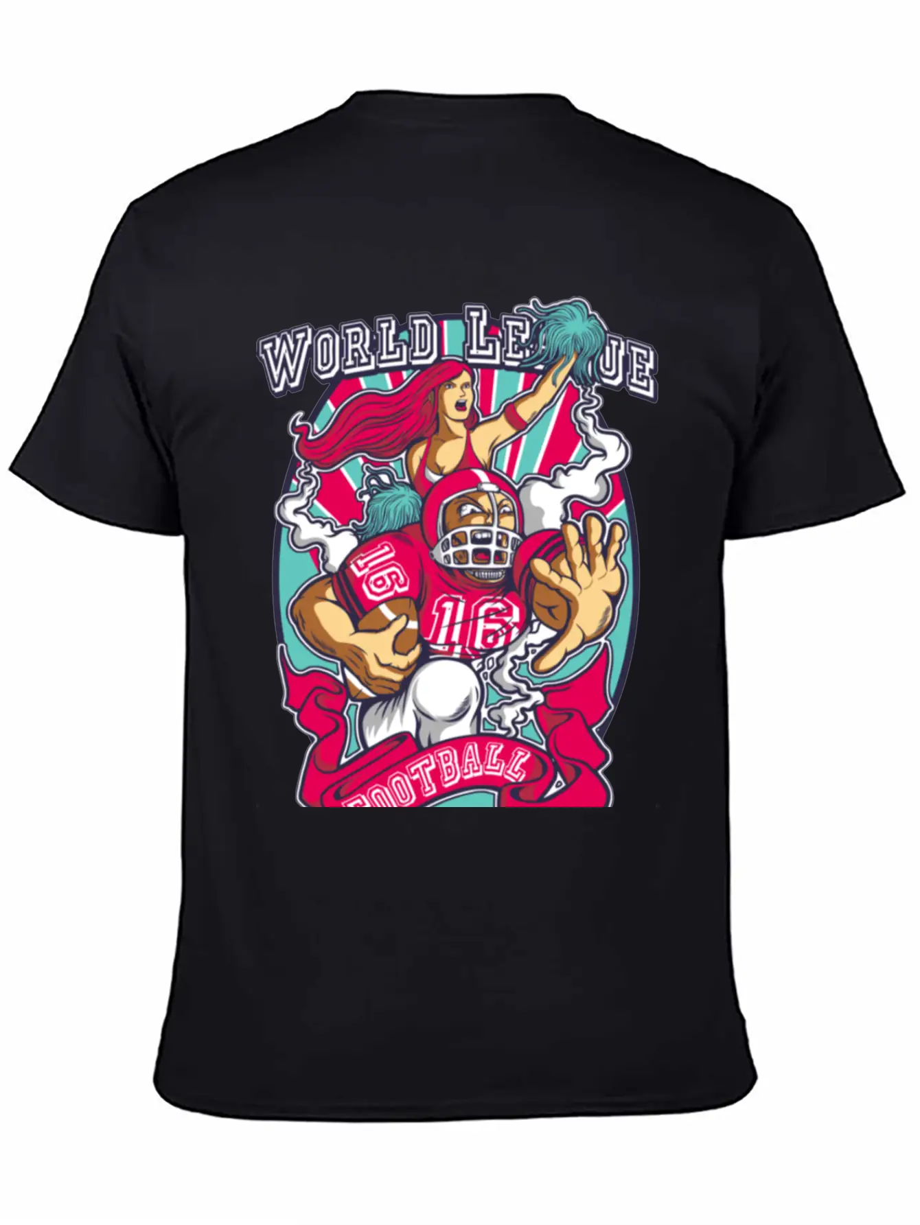 Football World League Unisex Casual T-Shirt – Clean Design For Daily Comfort