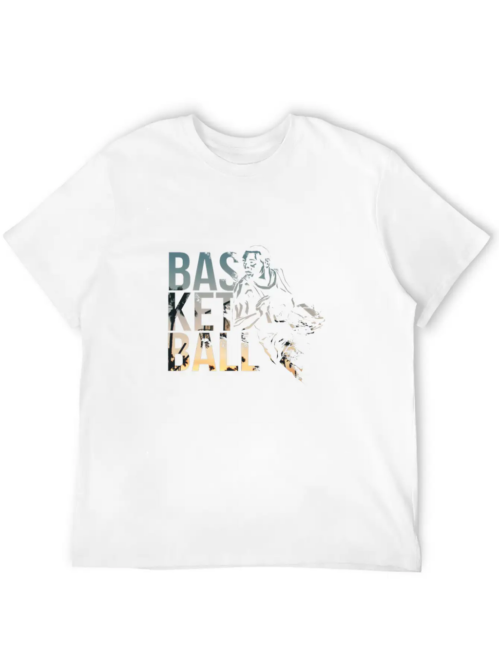 For Basketball Lovers And Professionals Unisex Casual T-Shirt – Clean Design For Daily Comfort