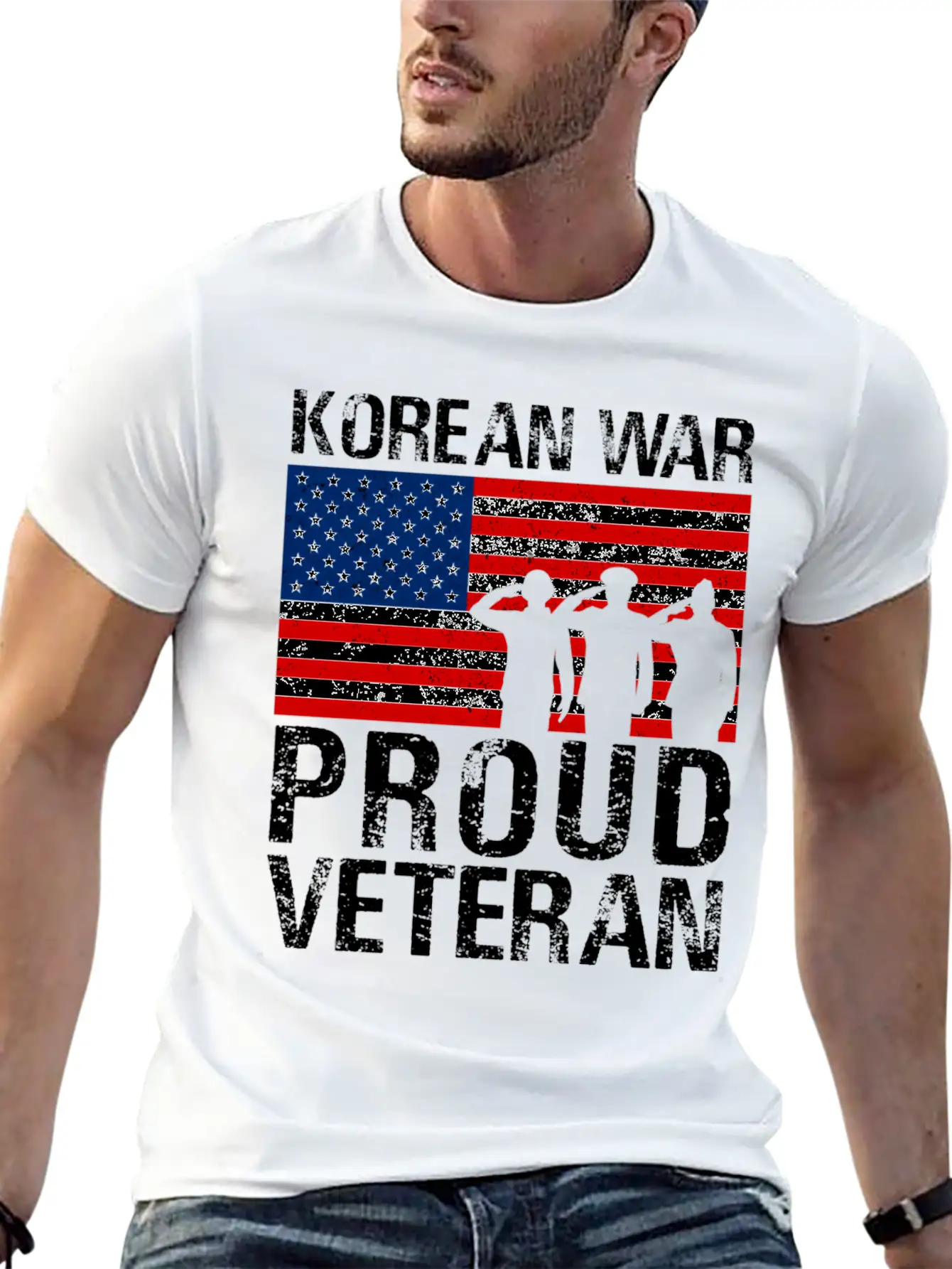 For Military Proud Korean War Veteran Classic Cotton Tee – Unisex Comfort For Any Season