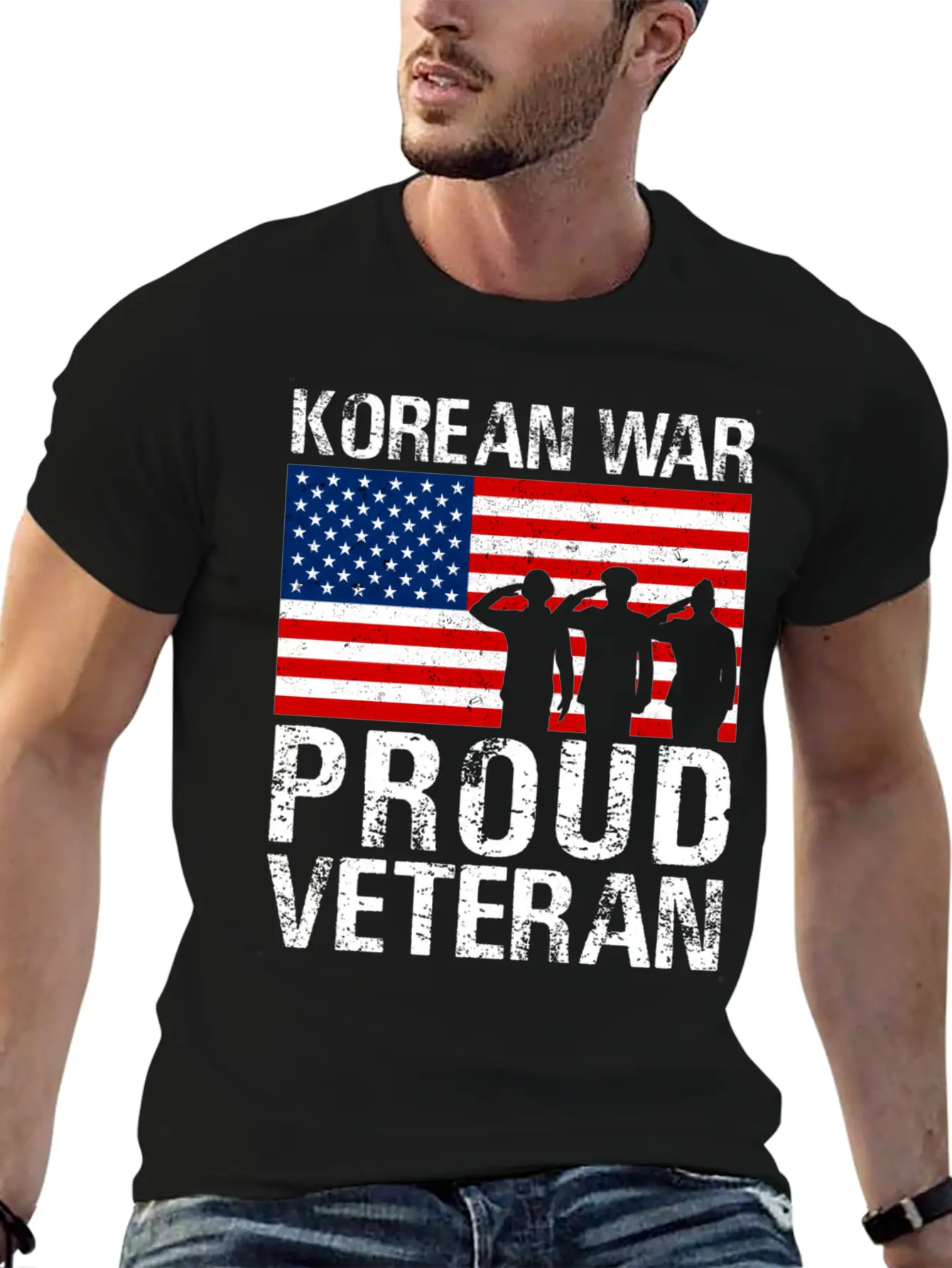 For Military Proud Korean War Veteran Classic Cotton Tee – Unisex Comfort For Any Season