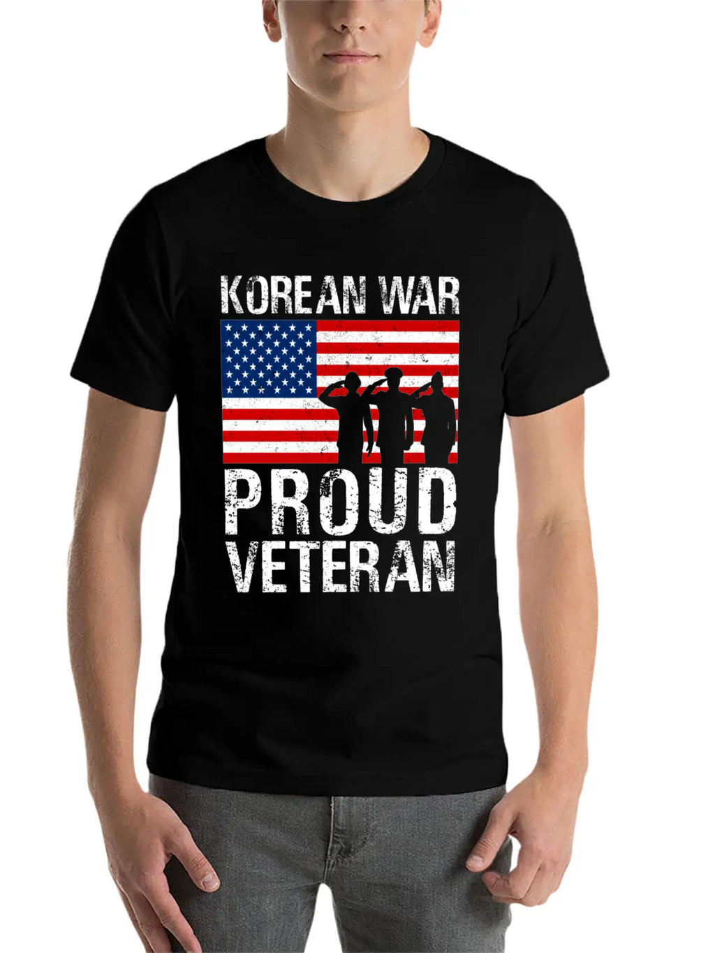 For Military Proud Korean War Veteran Classic Cotton Tee – Unisex Comfort For Any Season