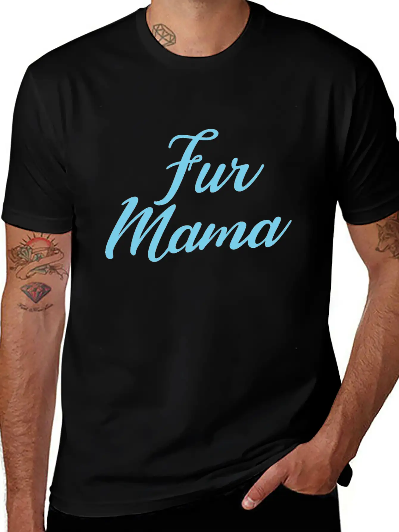 For Momma Pet Lover Essential Cotton Tee For Daily Outfits – Unisex Style