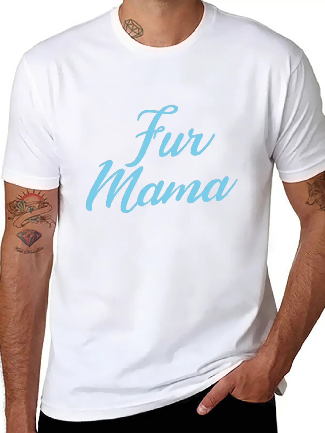 For Momma Pet Lover Essential Cotton Tee For Daily Outfits – Unisex Style
