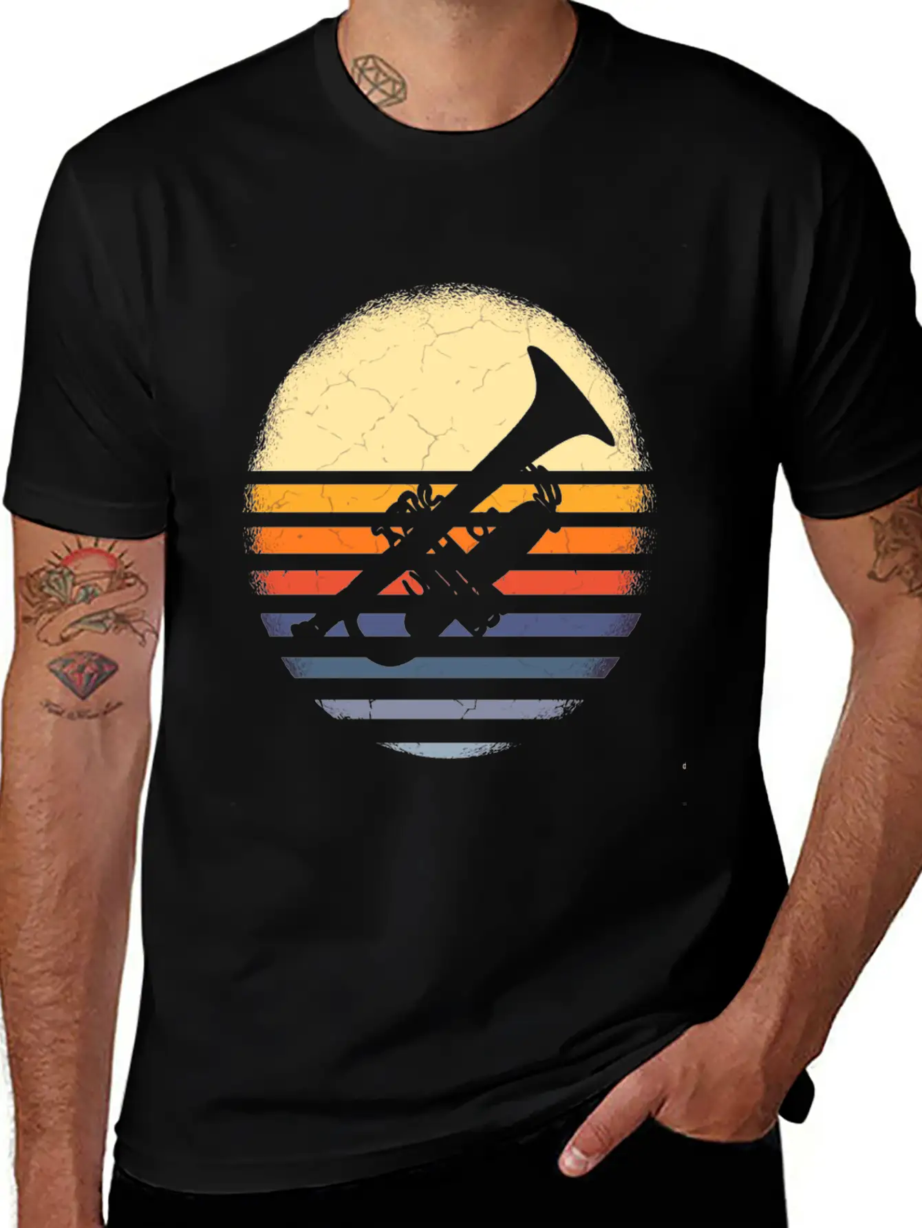 For Trumpet Player Musician Trumpets Vintage Classic Cotton Tee – Unisex Comfort For Any Season