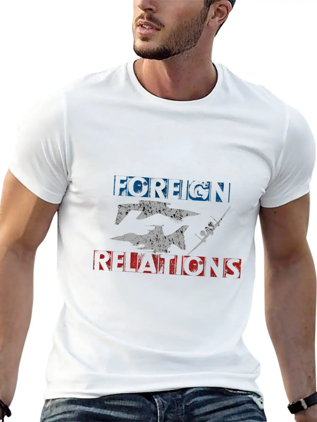 Foreign Relations - Air Force Fighter Tornado Euro Breathable Soft Cotton T-Shirt – Timeless Casual Look