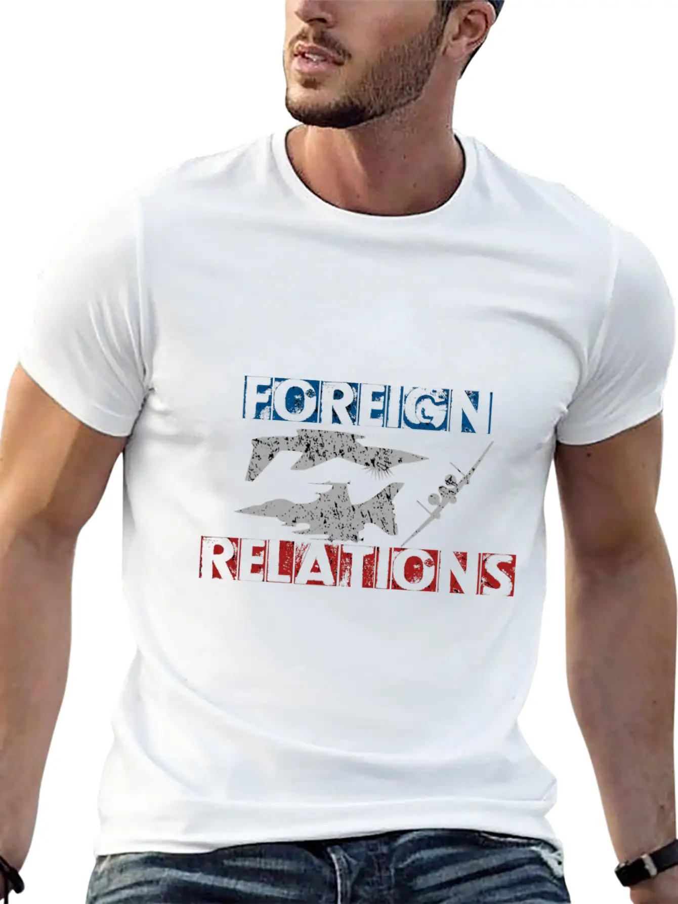 Foreign Relations - Air Force Fighter Tornado Euro Breathable Soft Cotton T-Shirt – Timeless Casual Look